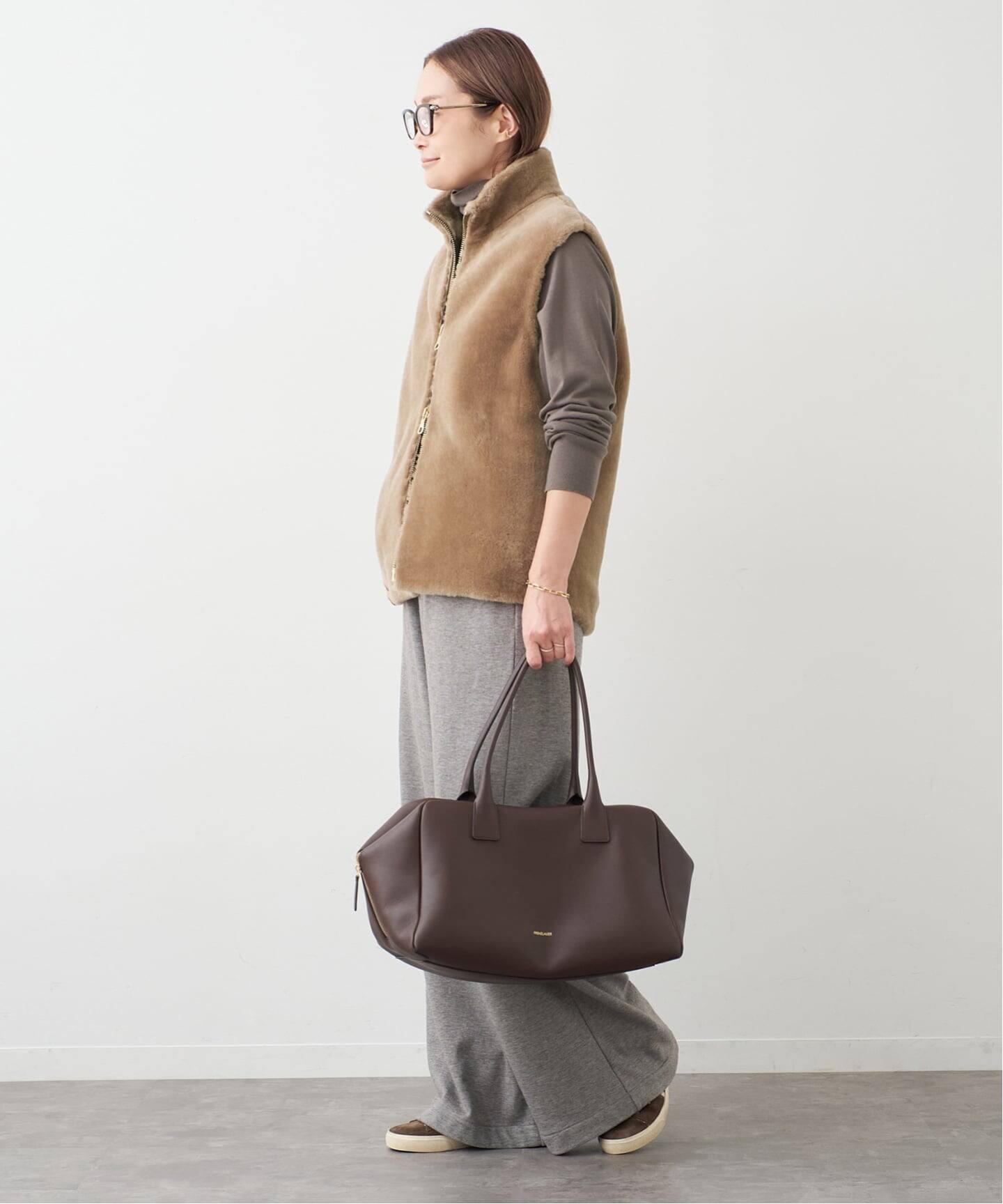 Deuxieme Classe ◇GUSHLOW&COLE ムートンベスト top-notch ムートンベスト（ベスト）｜Deuxieme Classe