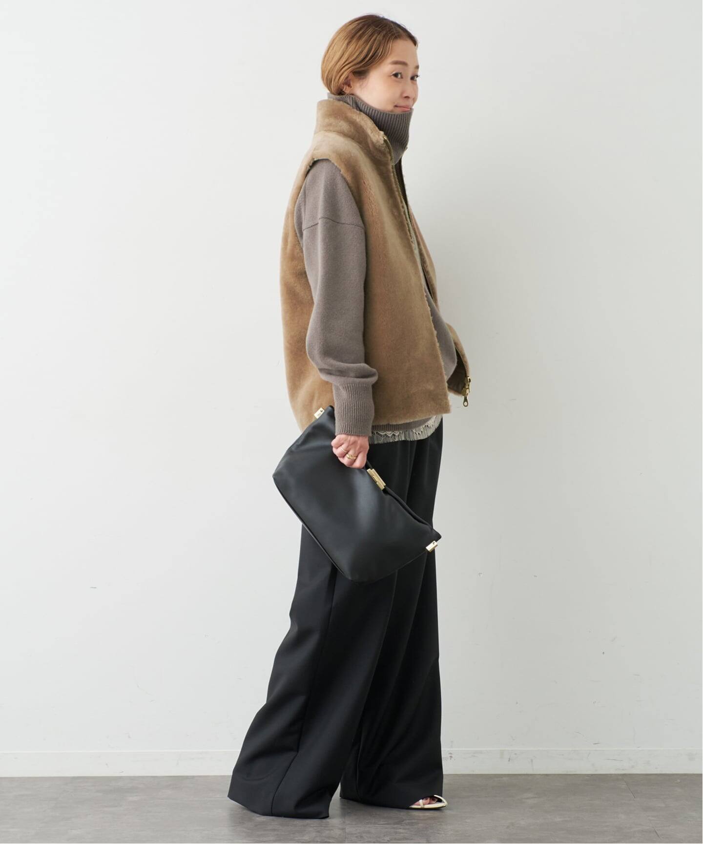 top-notch ムートンベスト（ベスト）｜Deuxieme Classe