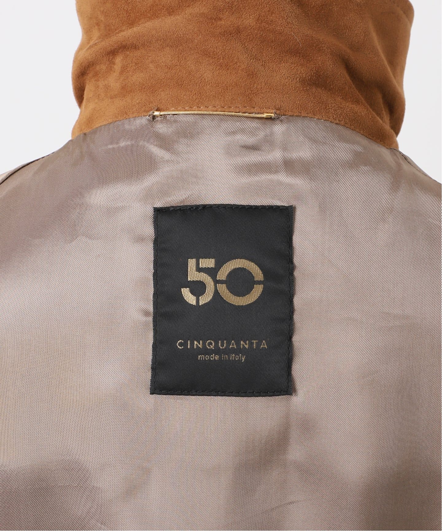 タグ付き未着用^_^ドゥーズィエムクラス購入スエードブラウンジャケット 42 タグ付き未着用^_^ドゥーズィエムクラス購入スエードブラウンジャケット 42