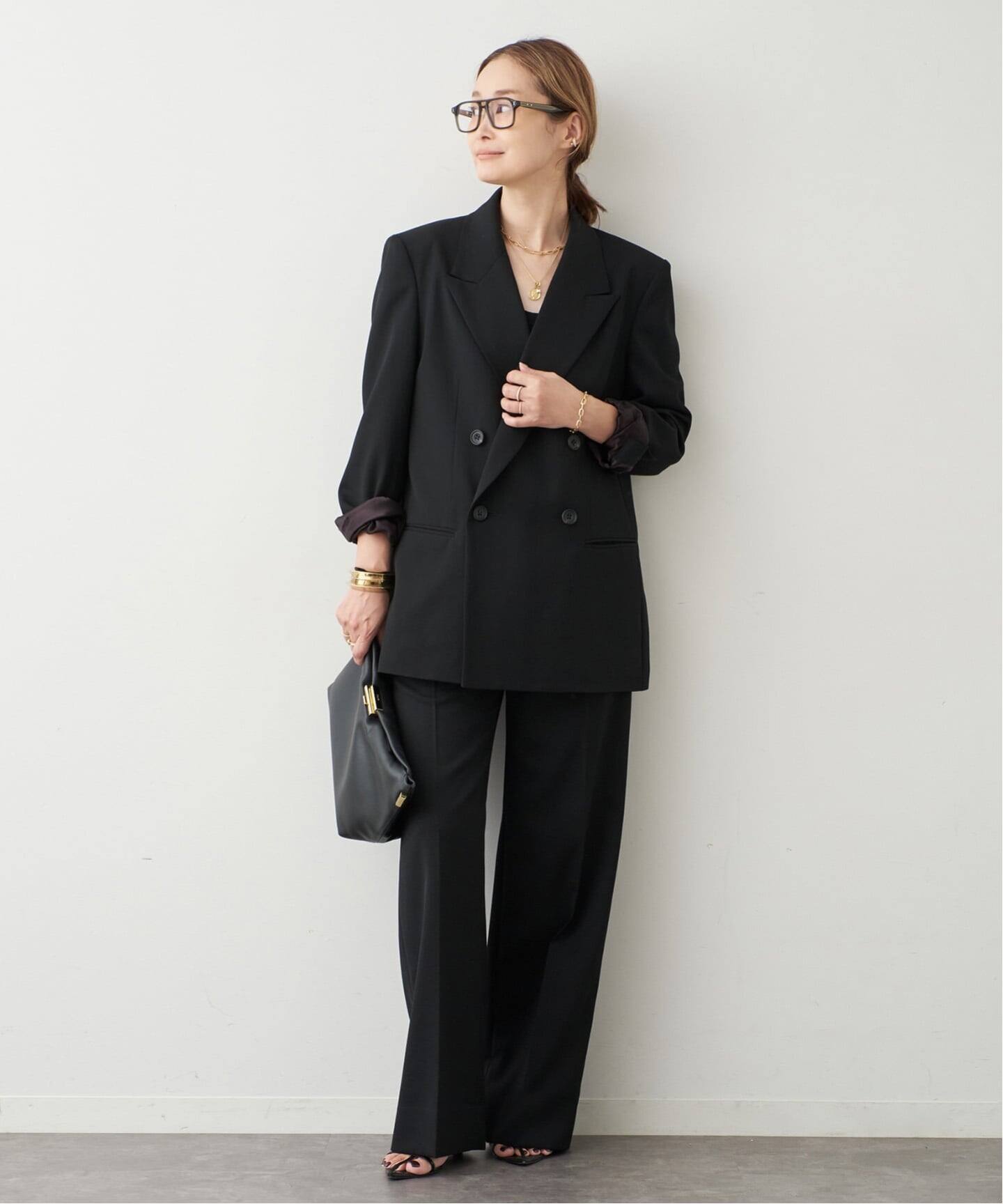 DEUXIEME CLASSE ブラックジャケット Enthrall ジャケット（テーラードジャケット）｜Deuxieme Classe