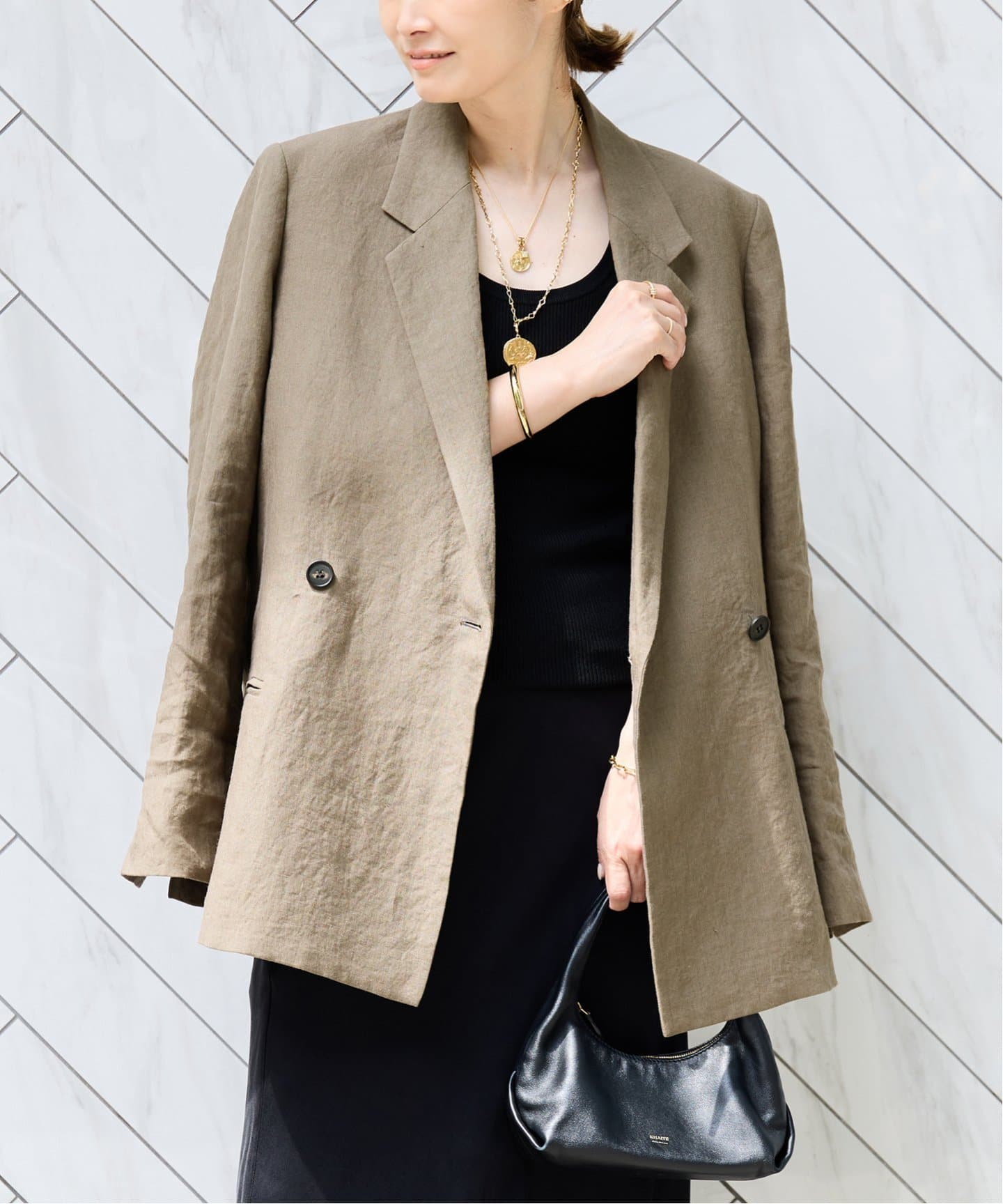 【定価4.3万✨】Deuxieme Classe LINEN OX ジャケット 定価4.3万✨】Deuxieme Classe LINEN OX ジャケット
