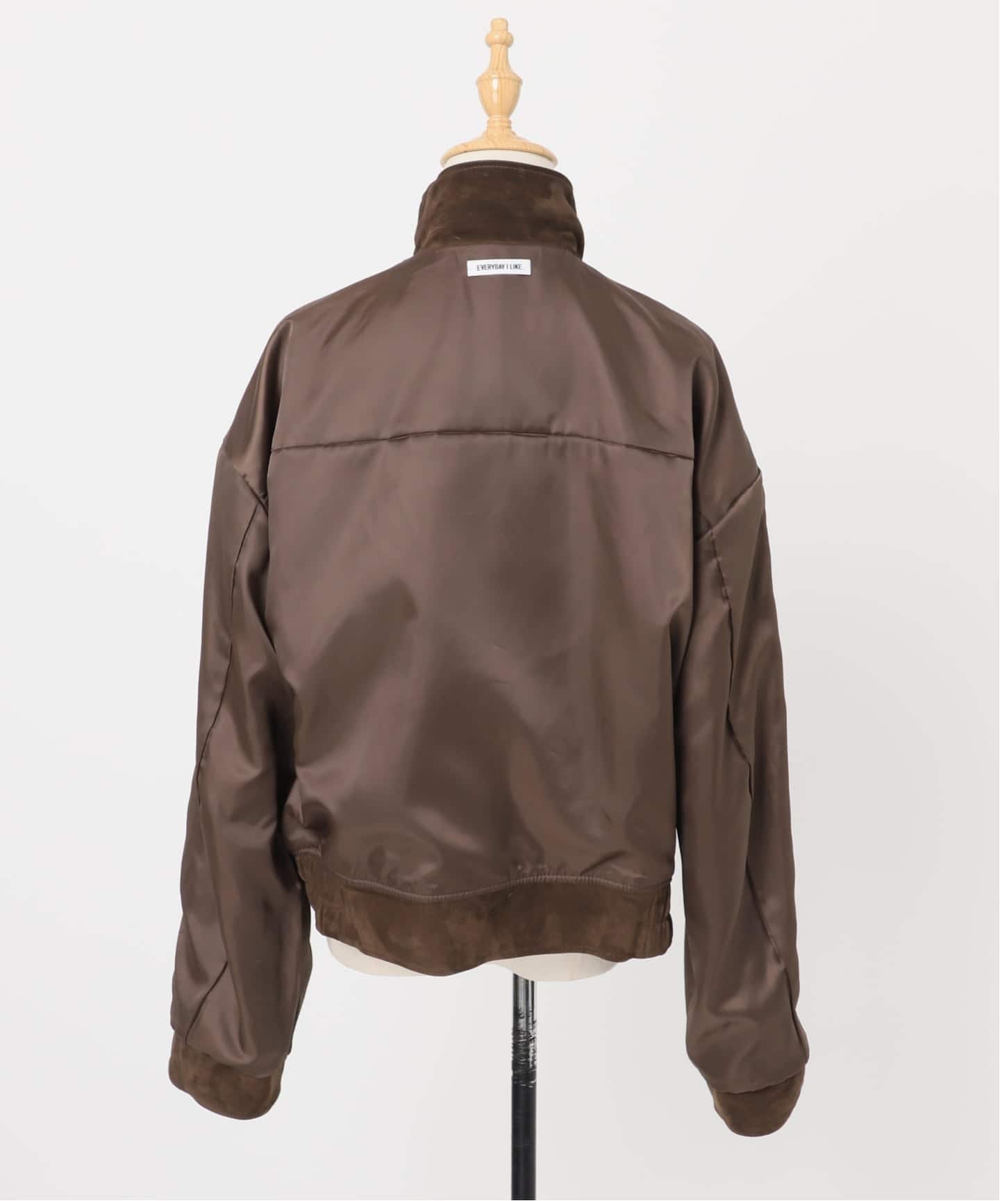 Suede Cropped ブルゾン（レザージャケット）｜Deuxieme Classe