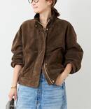 《予約》*Suede Cropped ブルゾン