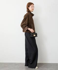 Suede Cropped ブルゾン（レザージャケット）｜Deuxieme Classe 