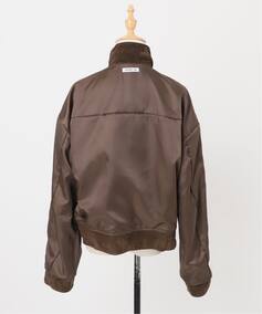 Suede Cropped ブルゾン（レザージャケット）｜Deuxieme Classe 