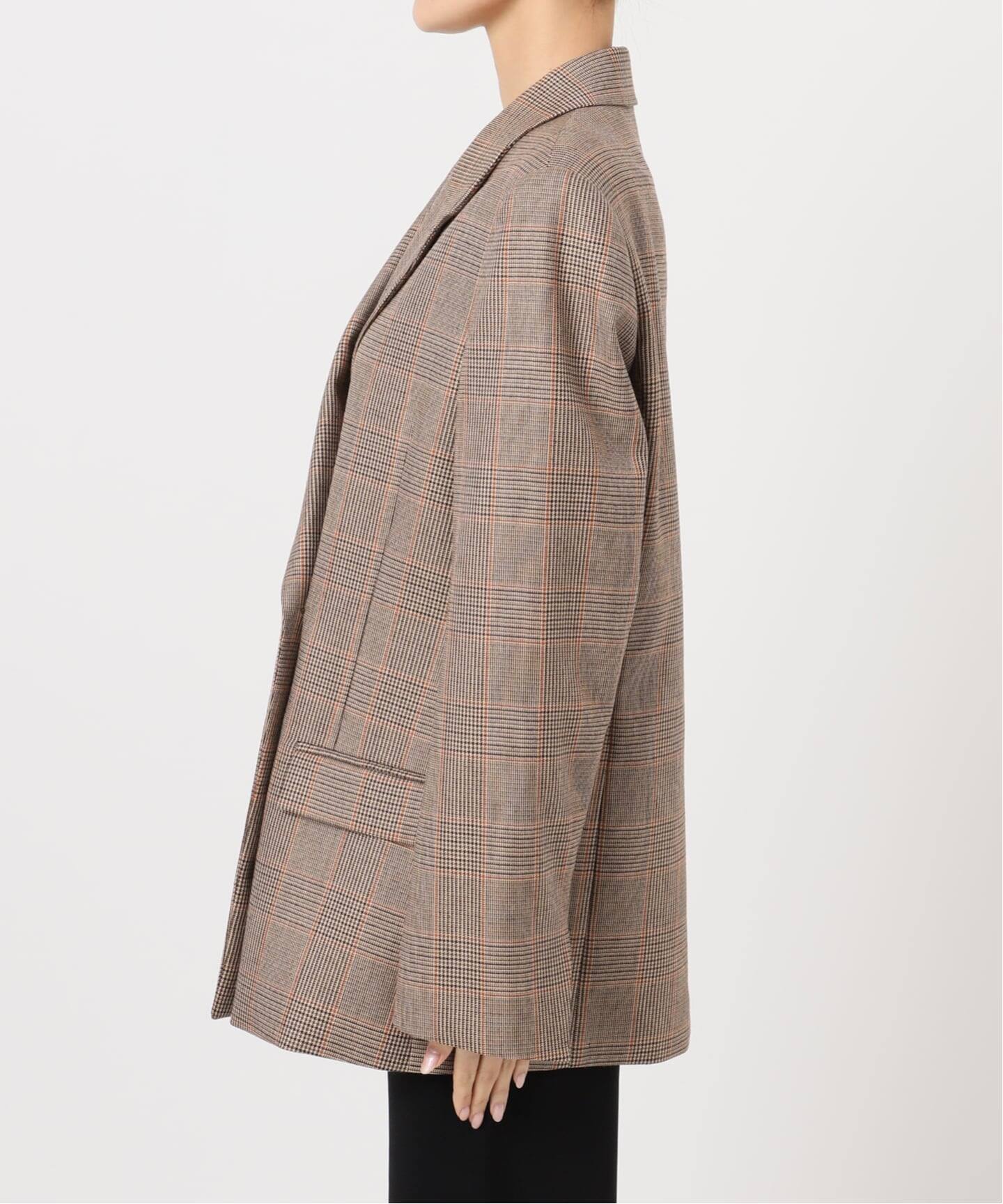 Essential ジャケット(CHECK)（テーラードジャケット）｜Deuxieme