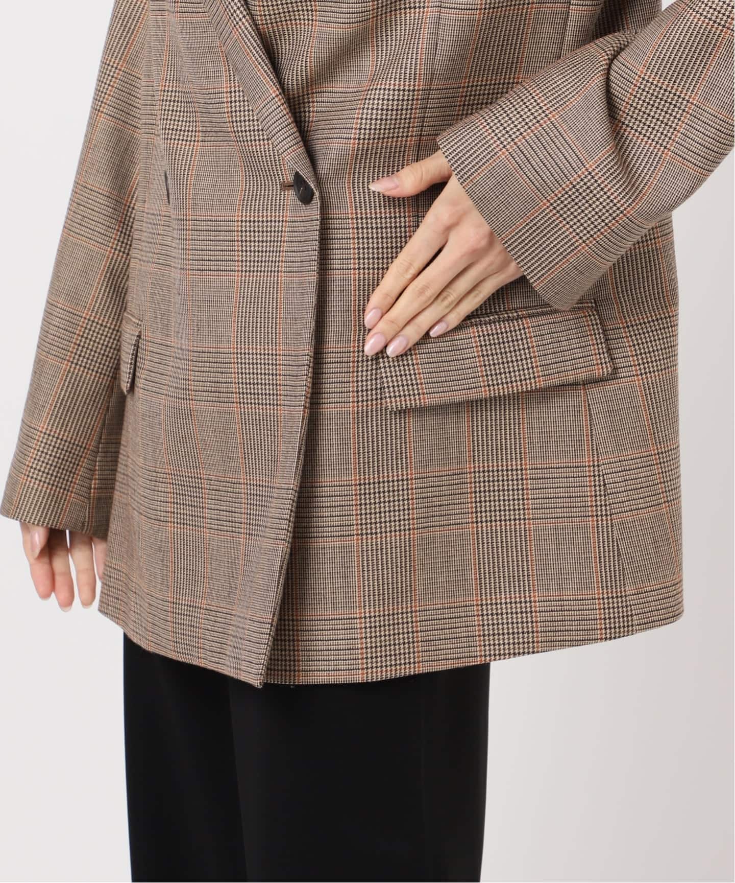 Deuxieme Classe★Essential ジャケット(CHECK)38 Essential ジャケット(CHECK)（テーラードジャケット）｜Deuxieme