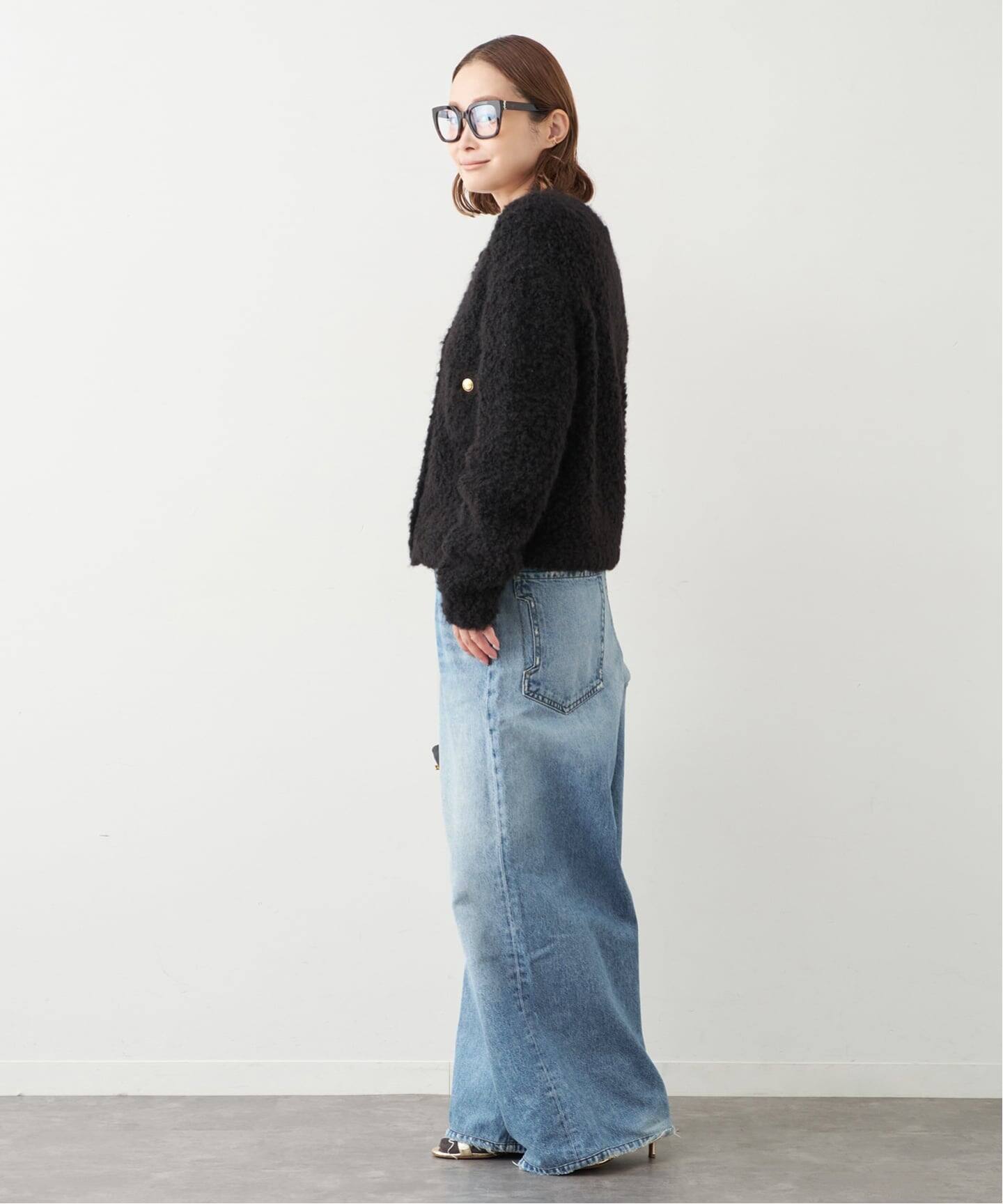 Deuxieme Classe　∗knitジャケット Knit ジャケットのコーディネートスナップ（MIZU）｜Deuxieme Classe