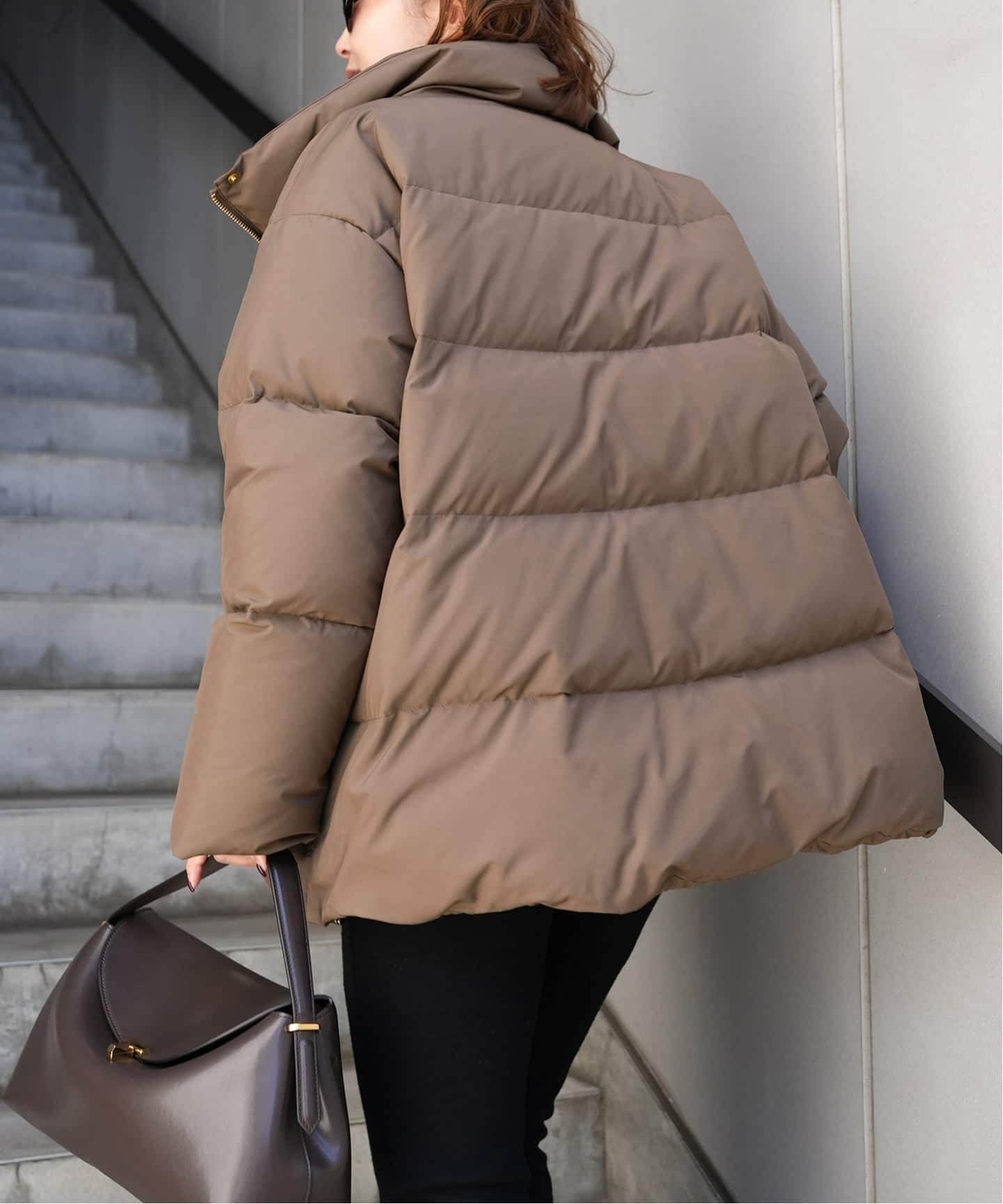 ドゥーズィエムクラス　ダウンジャケット　ブラウン 予約》Essential ダウン ジャケット（ダウンジャケット）｜Deuxieme