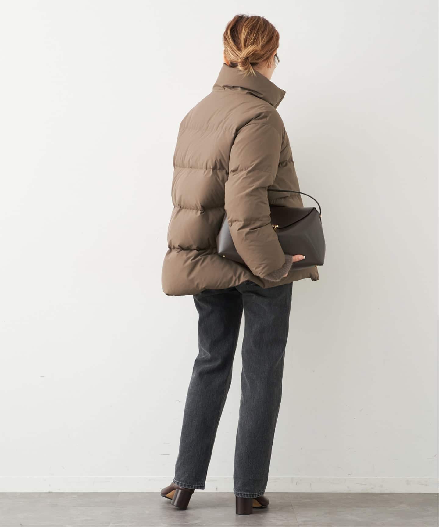 ドゥーズィエムクラス　ダウンジャケット　ブラウン Essential ダウン ジャケット（ダウンジャケット）｜Deuxieme Classe