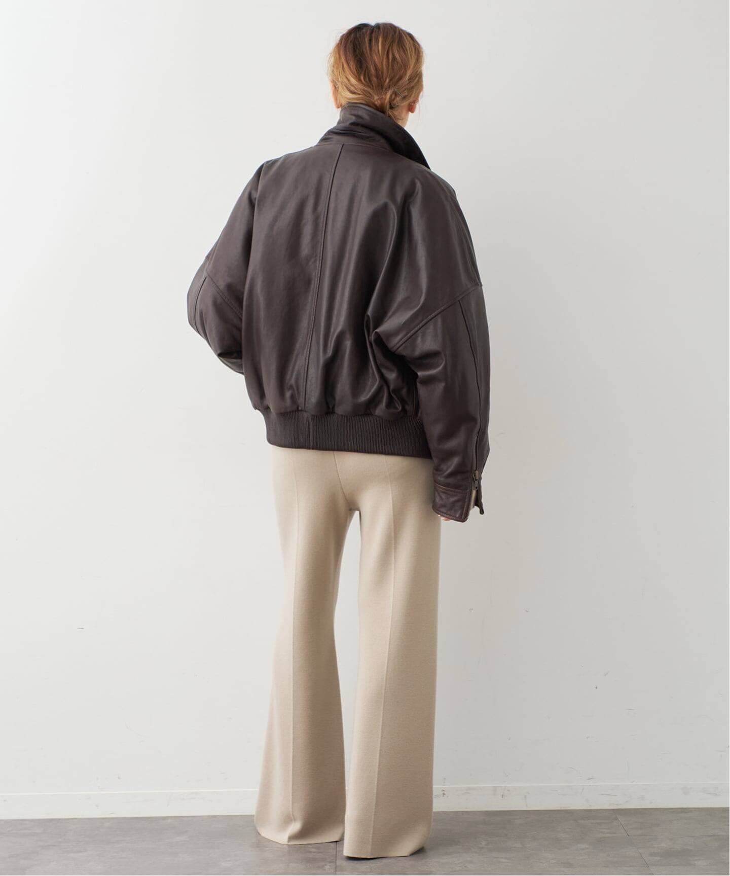 PETAR PETROV/ペーター ペトロフ】RELAXED FIT LEATHER JACKET（レザー 
