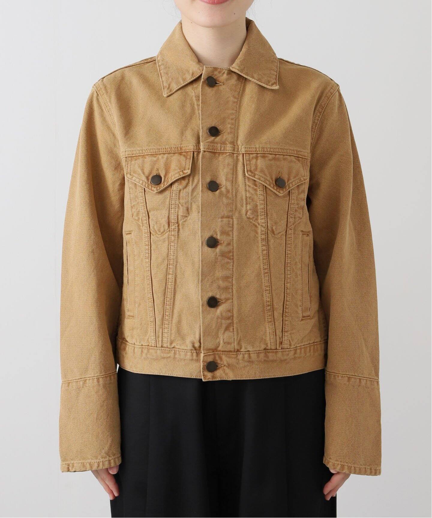 【関税込み】Kallmeyer ベージュ Axel Shrunken ジャケット Axel Shrunken Jacket in Cotton Denim – KALLMEYER