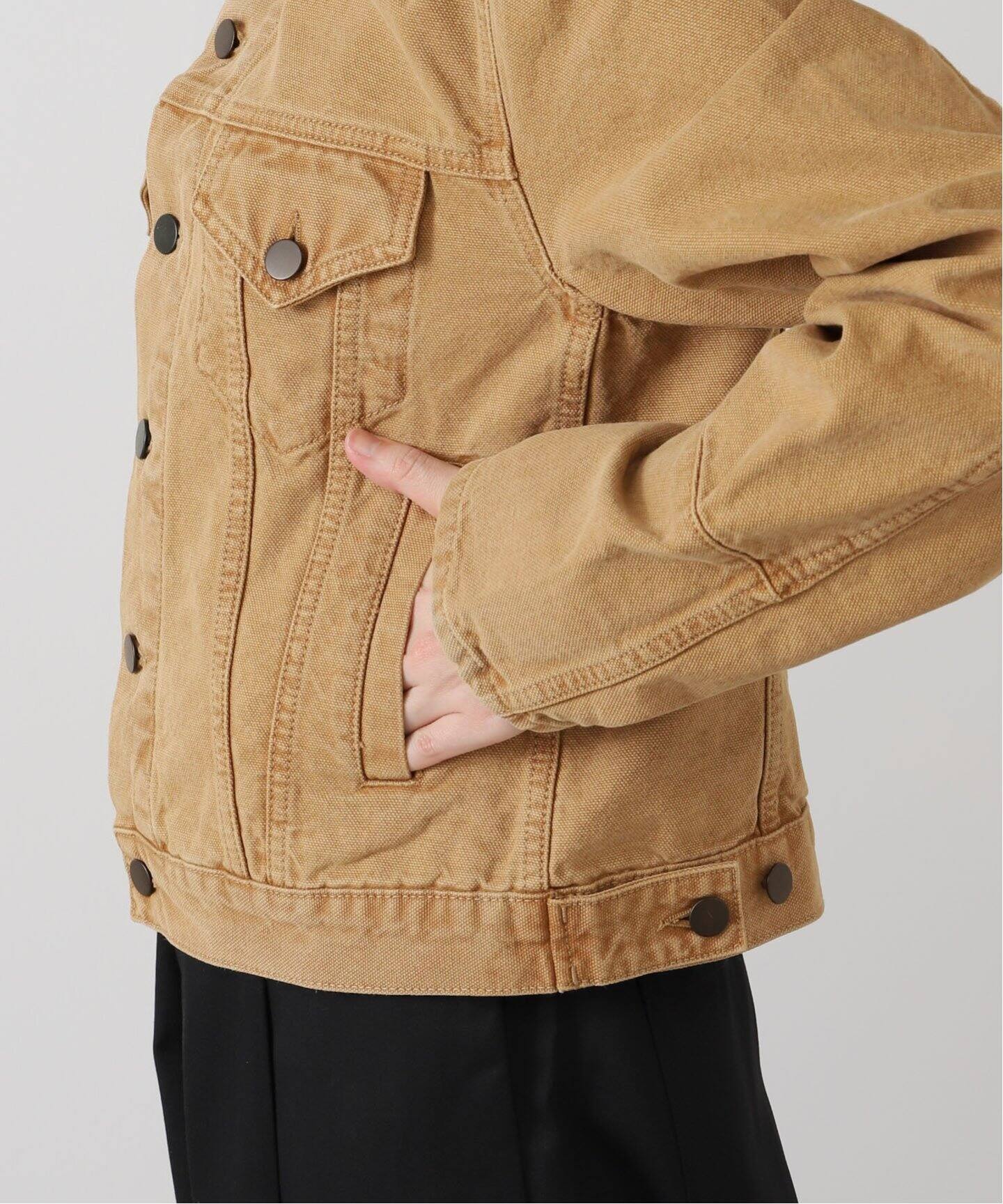 【関税込み】Kallmeyer ベージュ Axel Shrunken ジャケット Axel Shrunken Jacket in Cotton Denim – KALLMEYER