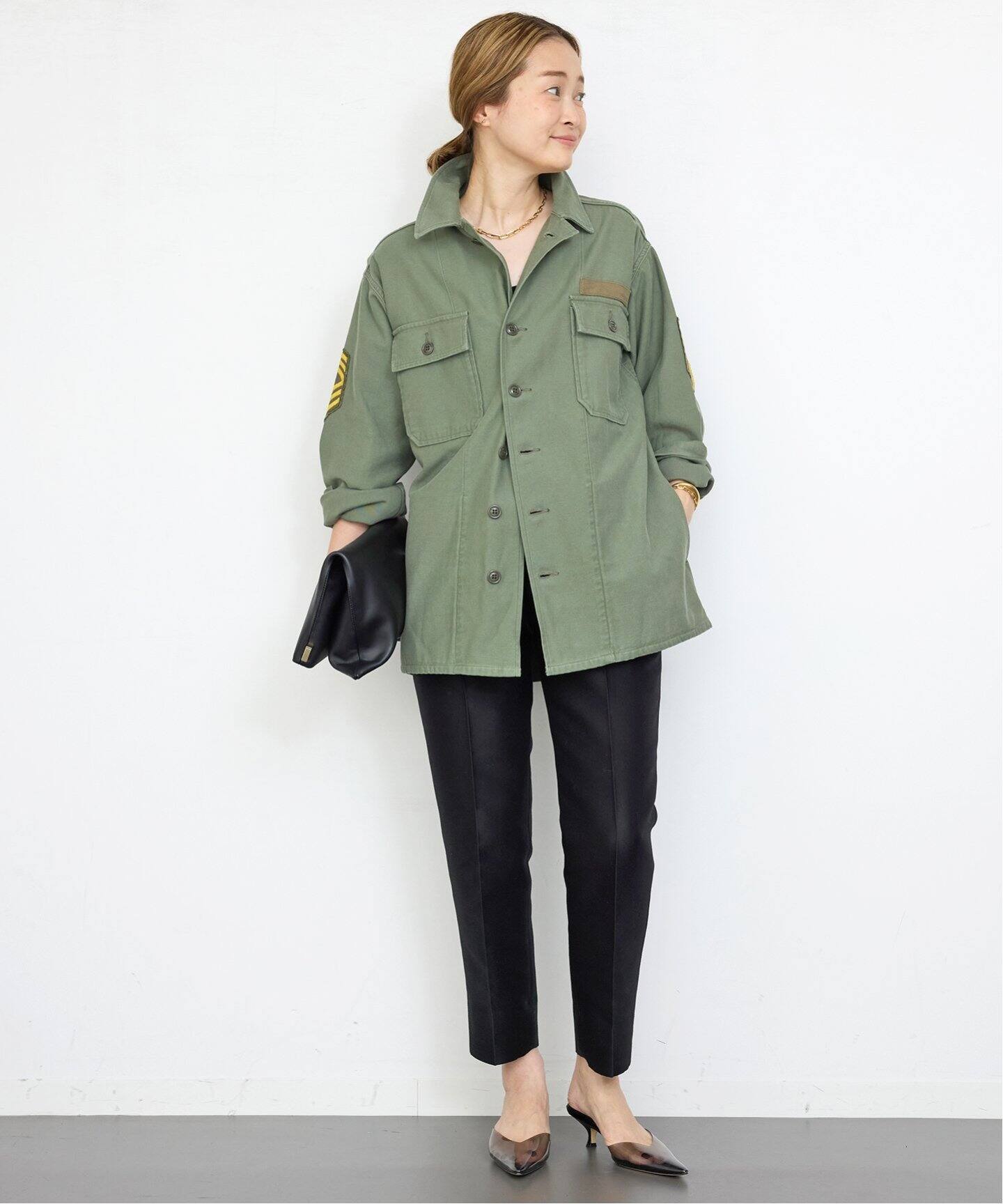 MADISONBLUE / マディソンブルー】 MILITARY JACKET LBS（ミリタリー 