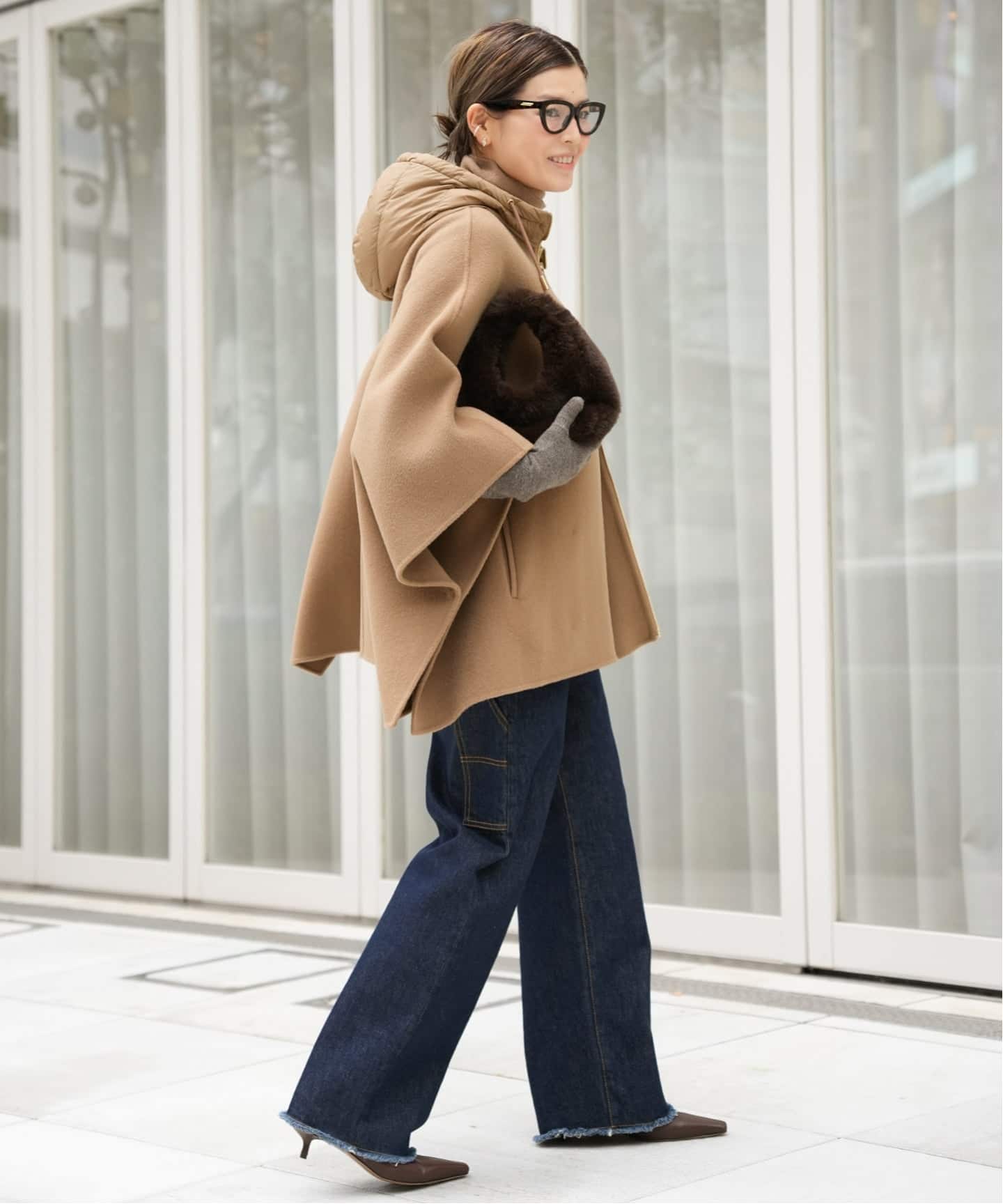 MY WHITE/マイホワイト】CAPE（ポンチョ・マント）｜Deuxieme Classe