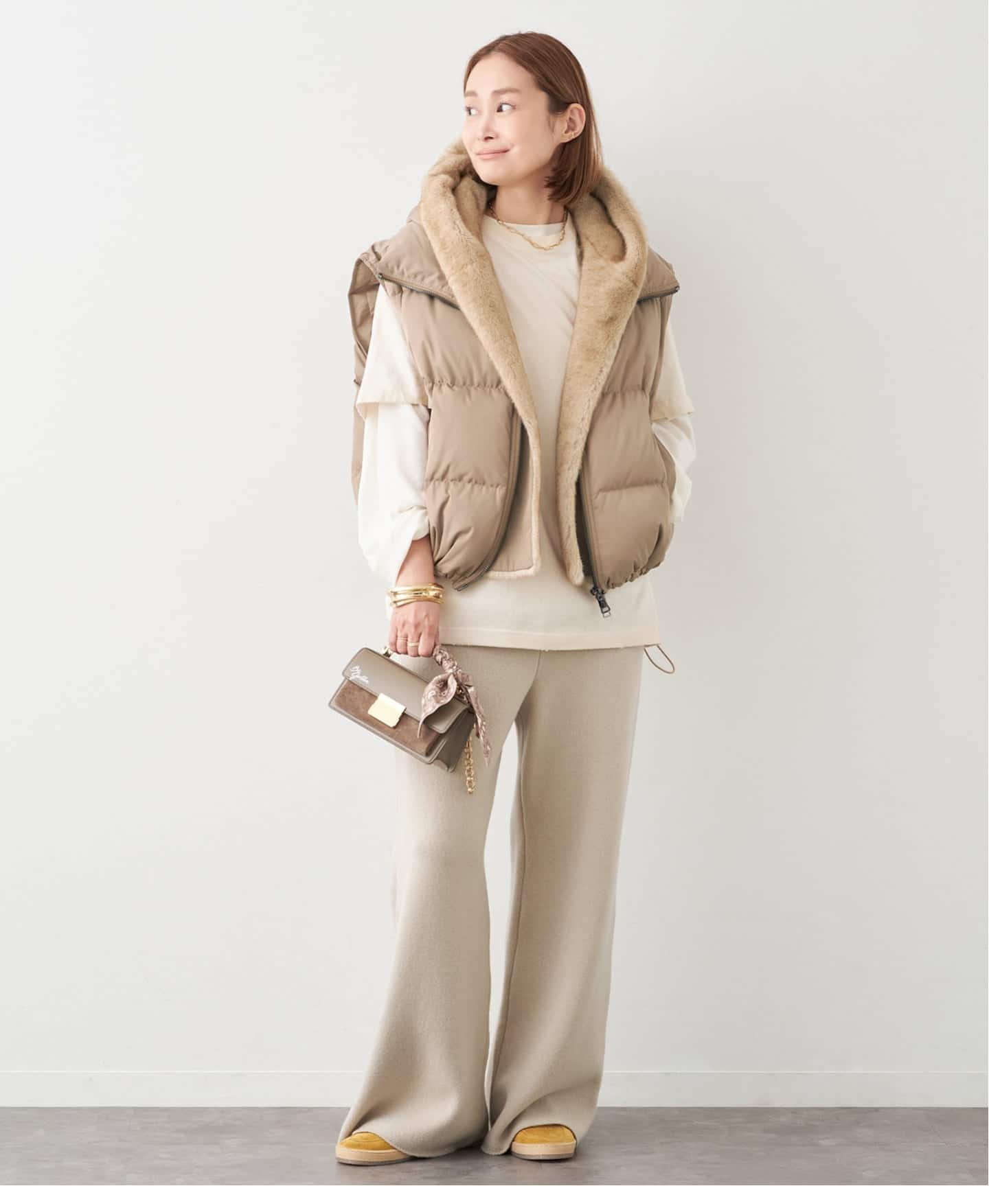 ドゥーズィエムクラス 【MY WHITE/マイホワイト】 ベスト Deuxieme Classe（ドゥーズィエムクラス）の「【MY WHITE/マイ