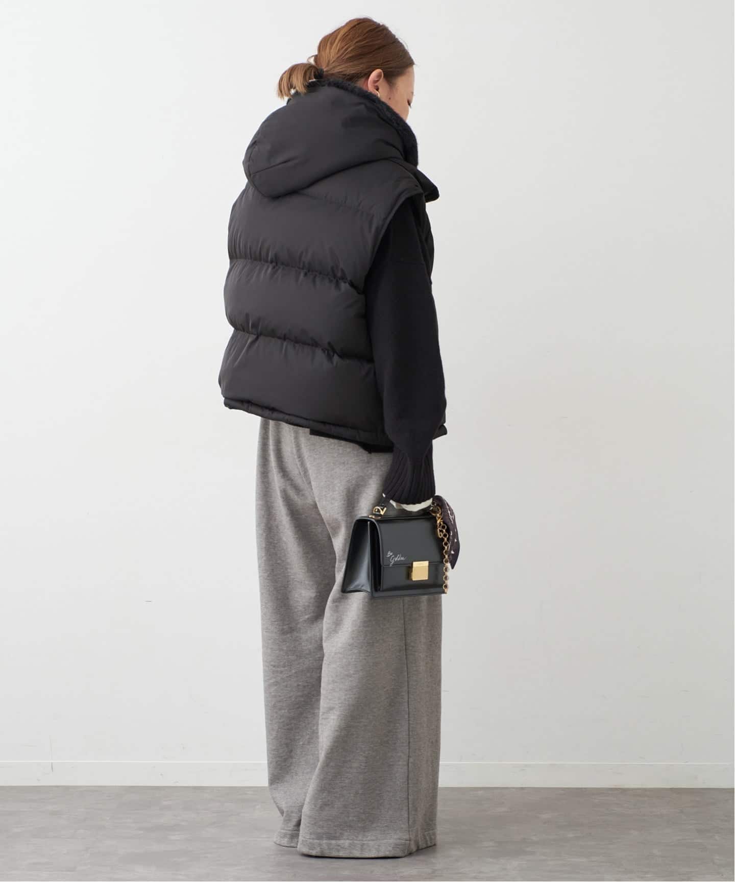 【完売品】ドゥーズィエムクラス　別注　 MY WHITE ダウンベスト　黒 予約》【MY WHITE/マイホワイト】VEST（ベスト）｜Deuxieme