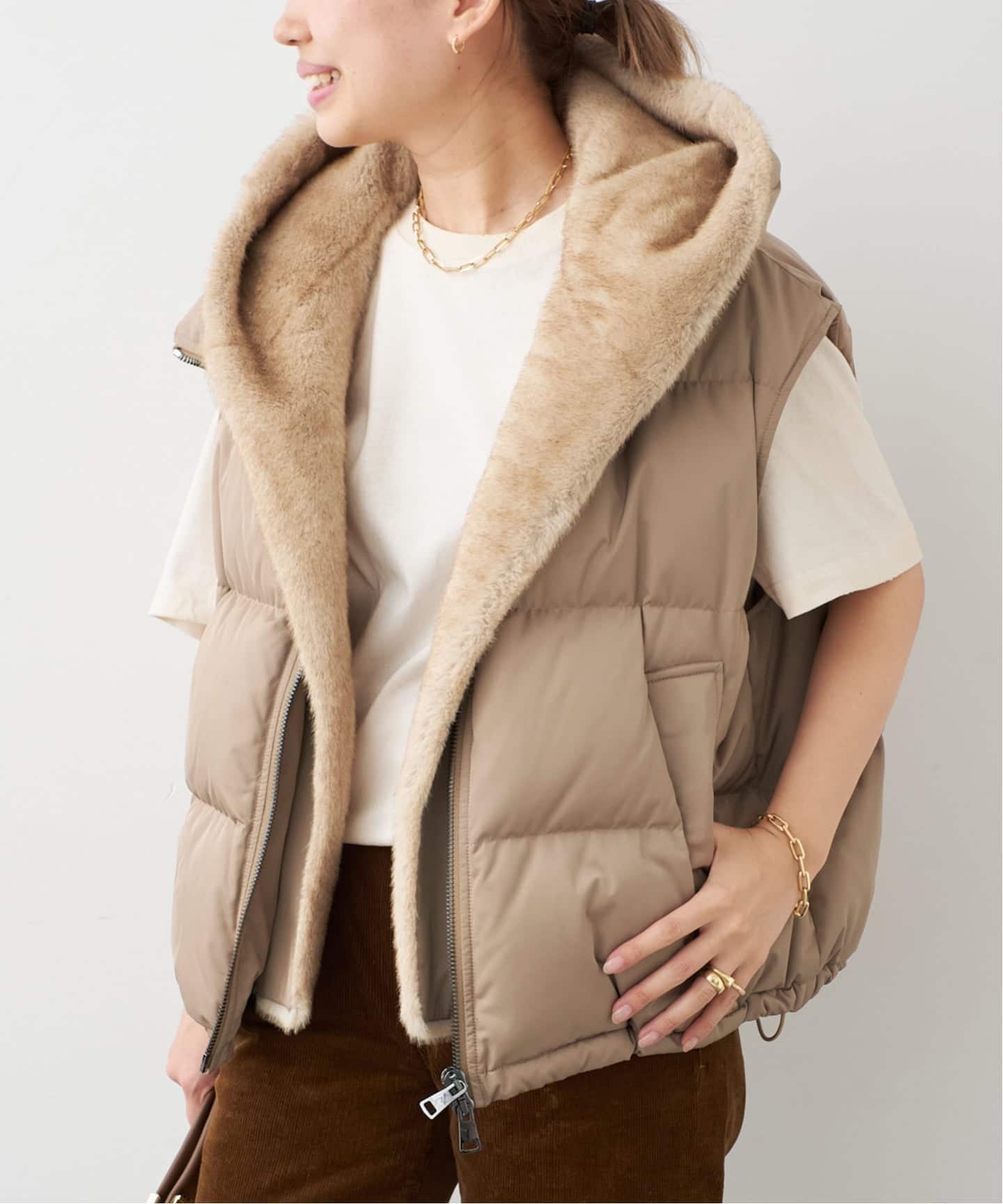 MY WHITE/マイホワイト】VEST（ダウン・中綿ベスト）｜Deuxieme Classe