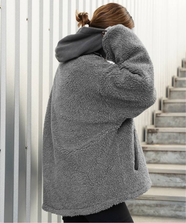 CALUX BOA ZIP ジャケット（ボア・フリース）｜Deuxieme Classe  