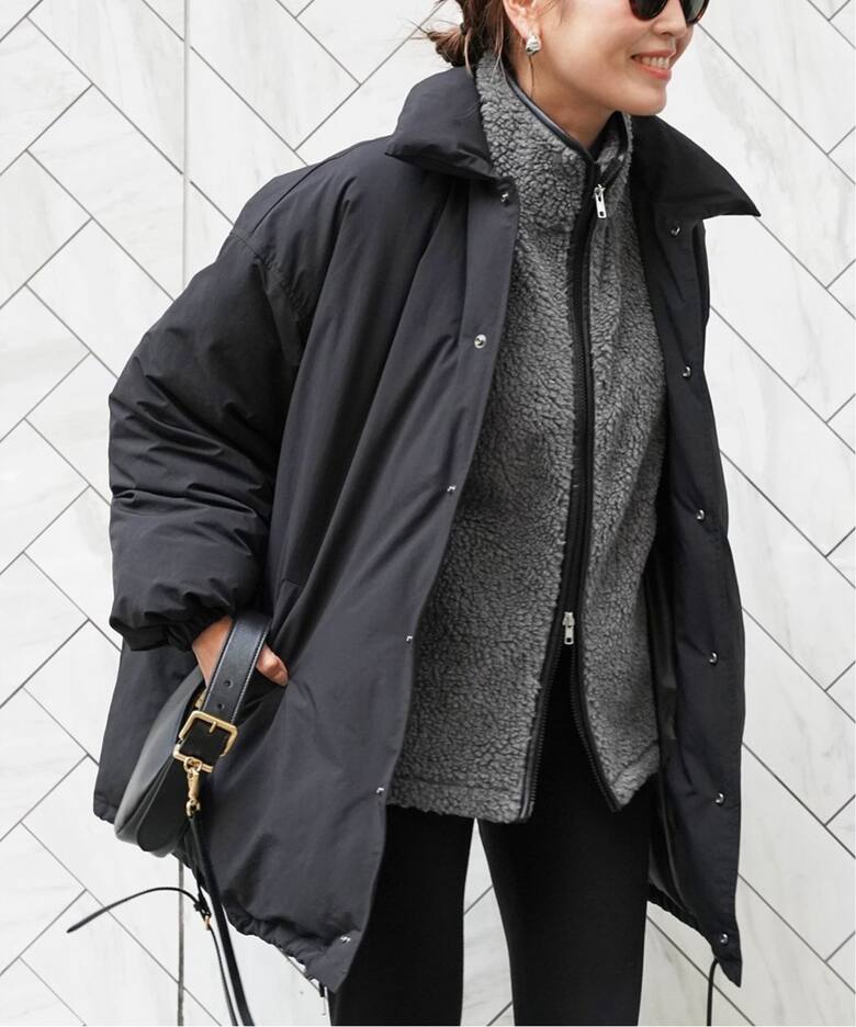 CALUX BOA ZIP ジャケット（ボア・フリース）｜Deuxieme Classe  