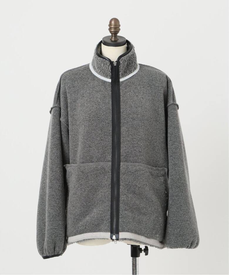 CALUX BOA ZIP ジャケット（ボア・フリース）｜Deuxieme Classe  