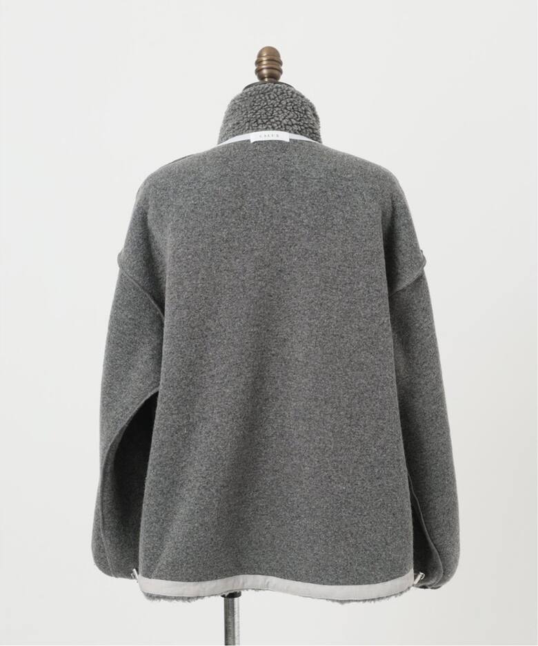 CALUX BOA ZIP ジャケット（ボア・フリース）｜Deuxieme Classe  