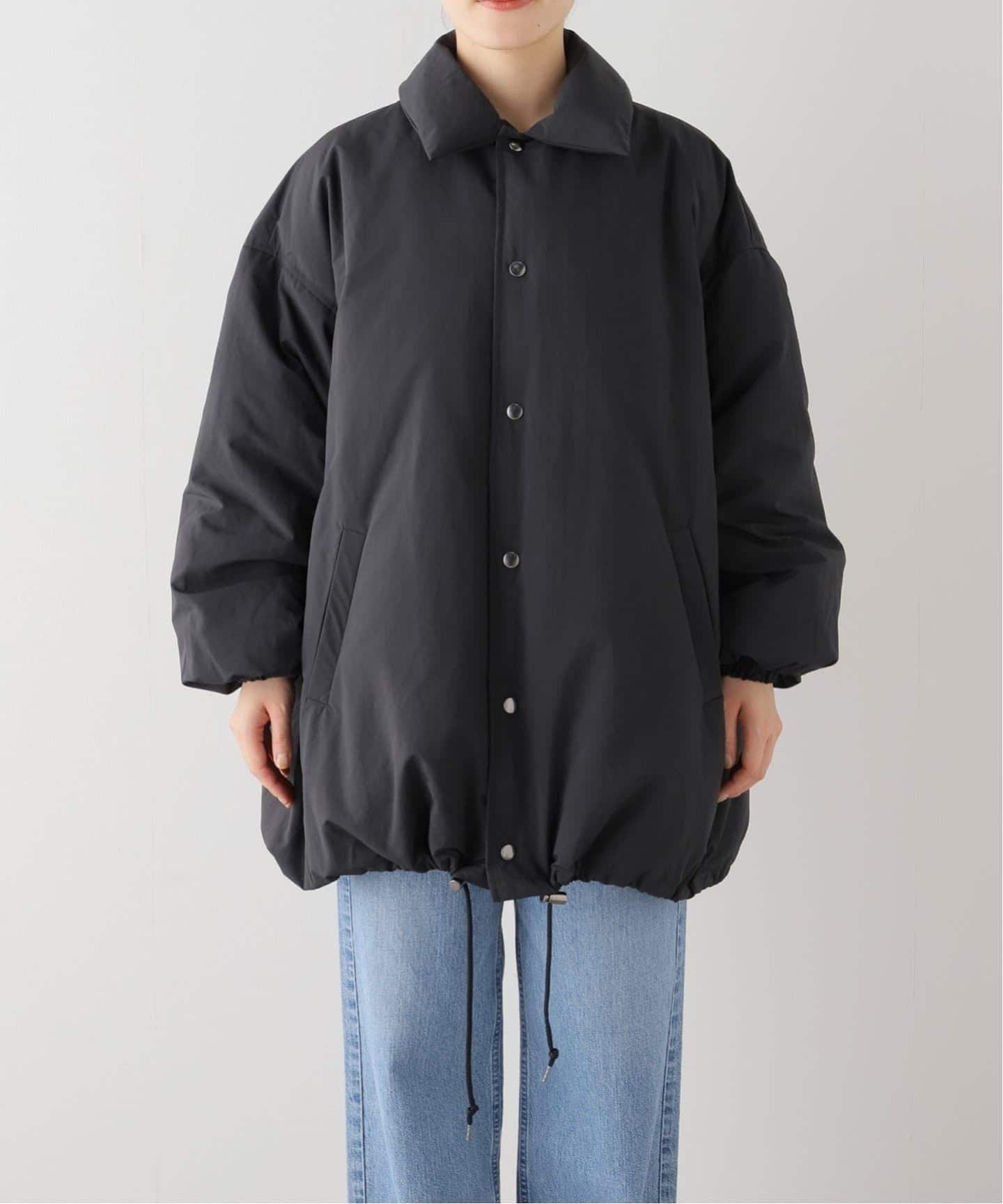 CALUX/キャラクス】PUFFER COACH JACKET（ダウンジャケット