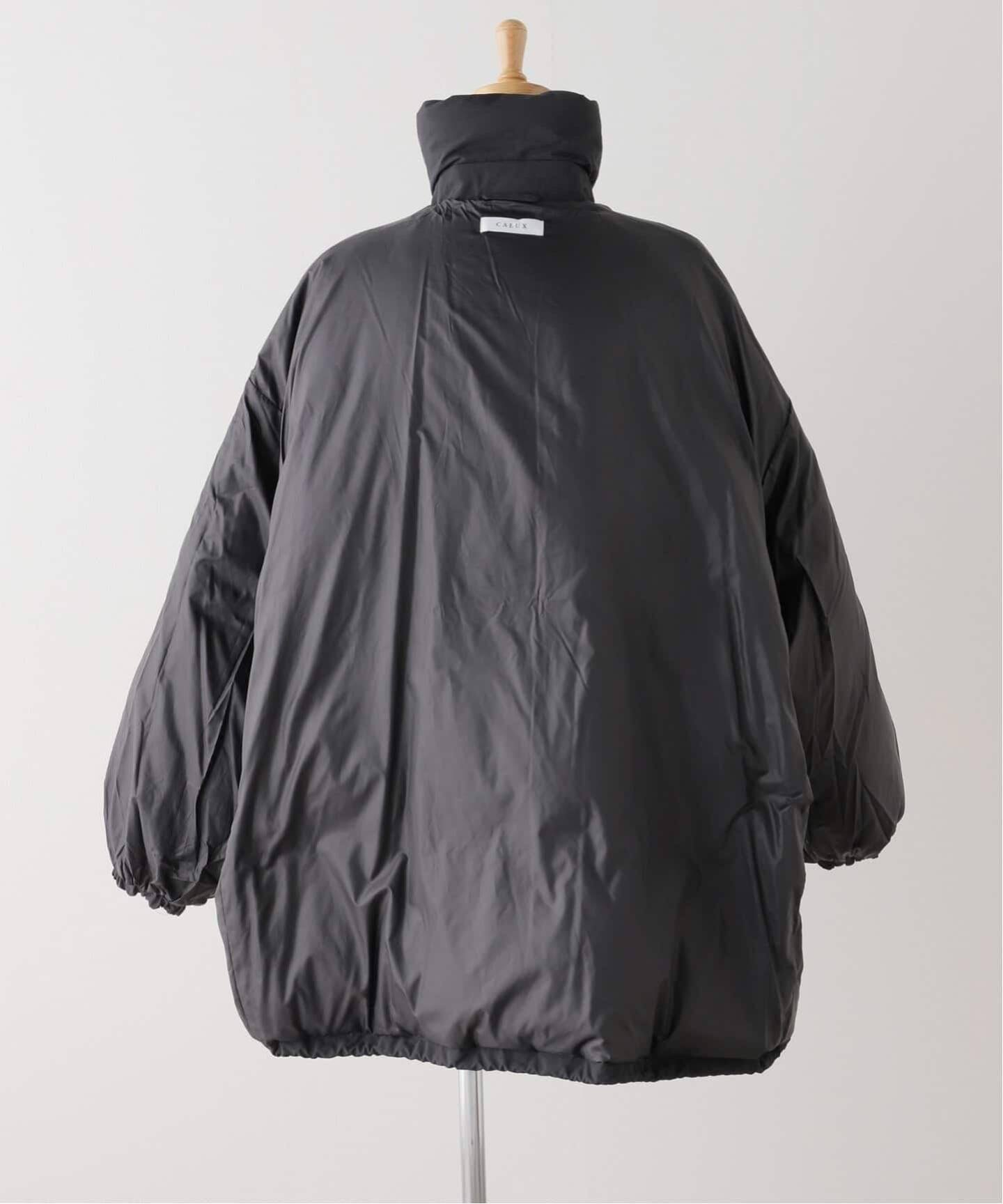CALUX/キャラクス】PUFFER COACH JACKET（ダウンジャケット 