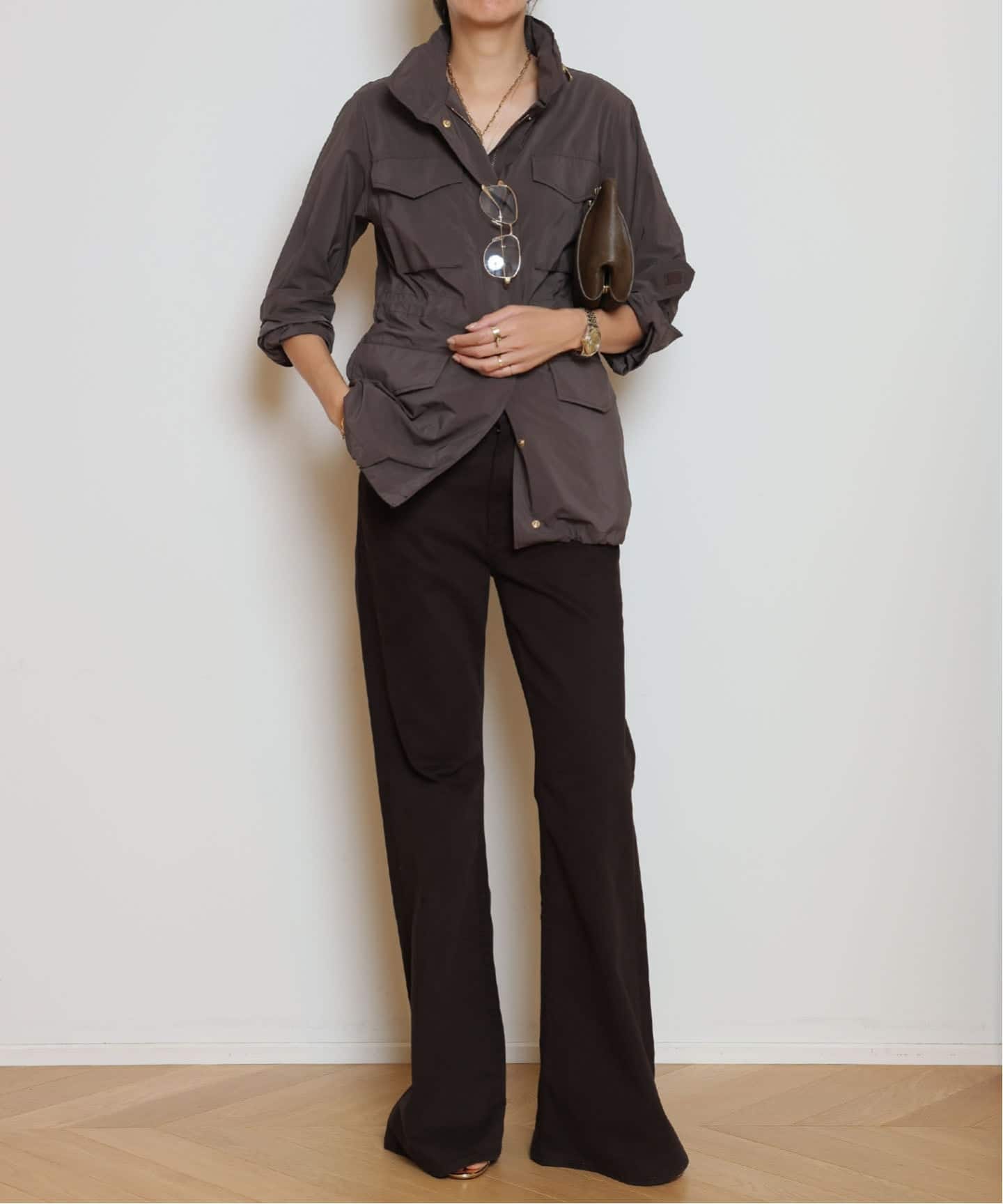 Col Pierrot/コルピエロ】Military ブルゾン（ミリタリー