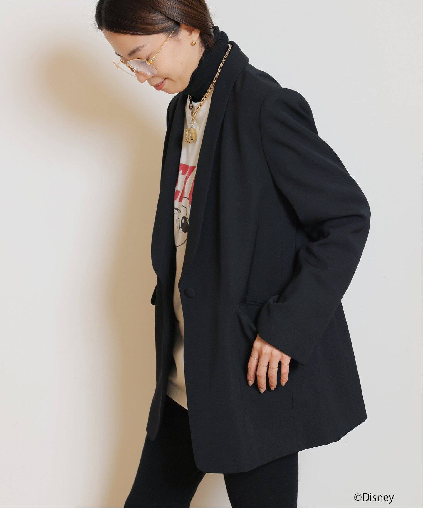 Col Pierrot/コルピエロ】ショールカラージャケット（その他ジャケット  