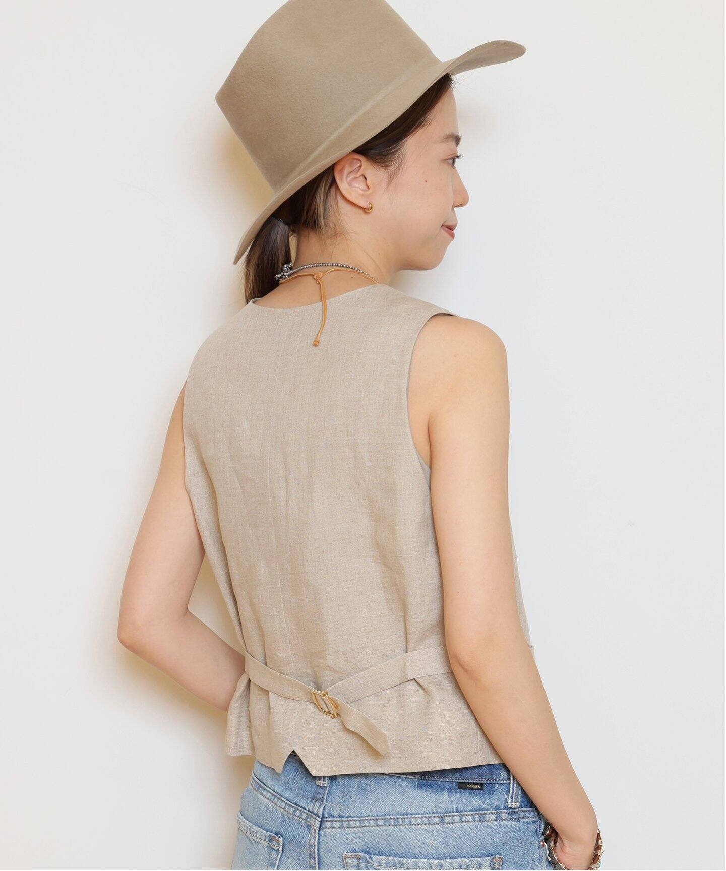 Col Pierrot/コルピエロ】ALBINI LINEN ベスト（スーツベスト）｜MUSE