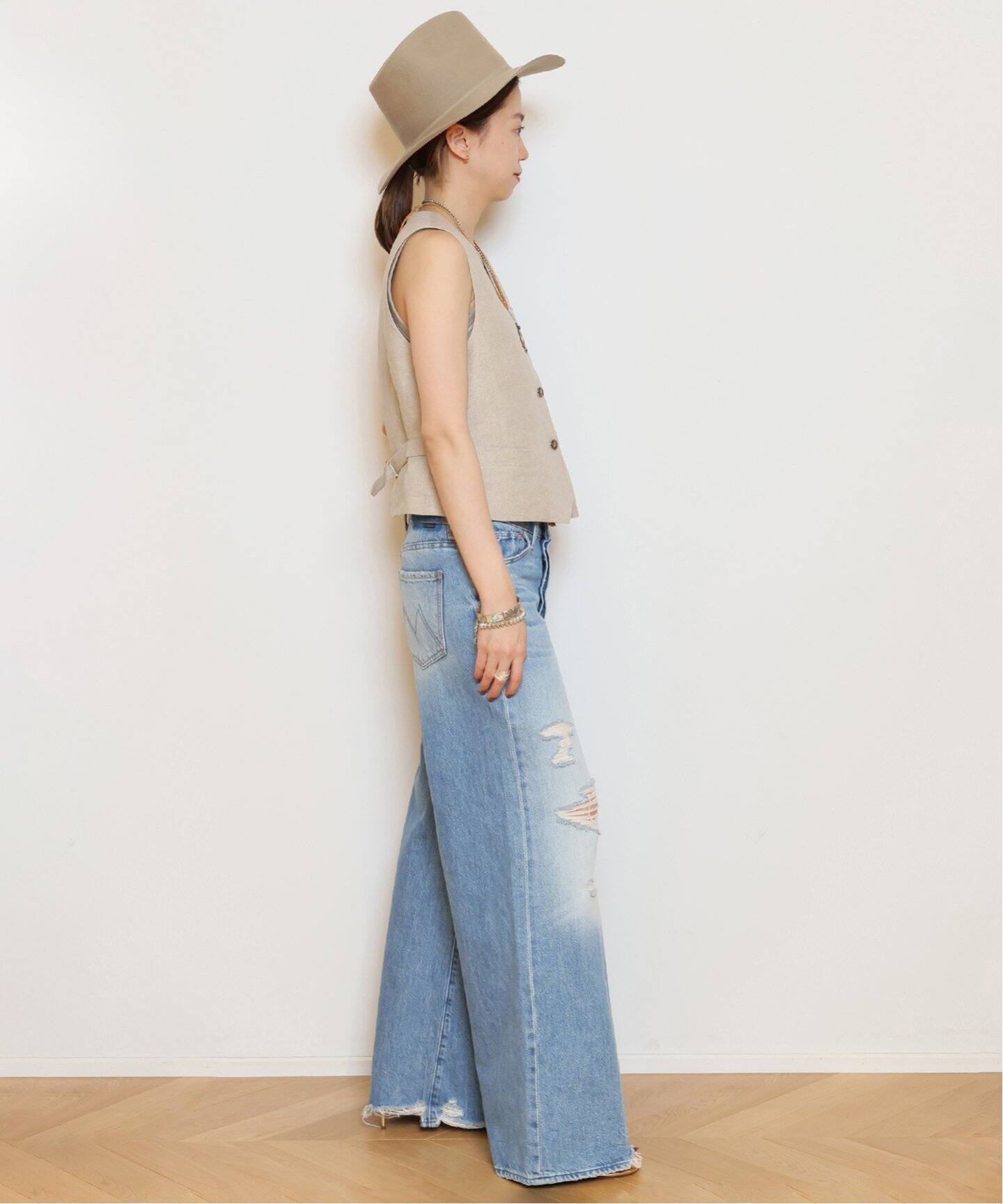 Col Pierrot/コルピエロ】ALBINI LINEN ベスト（スーツベスト）｜MUSE