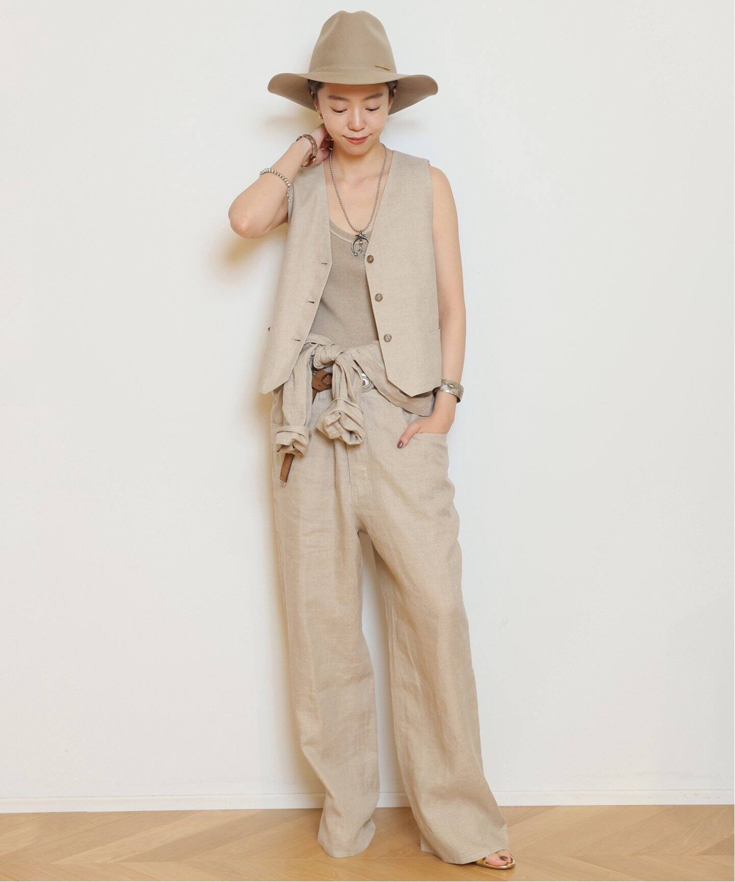 【tama】Col Pierrot 　ette Vest tama】Col Pierrot ette Vest tama】Col Pierrot ette Vest tama】Col