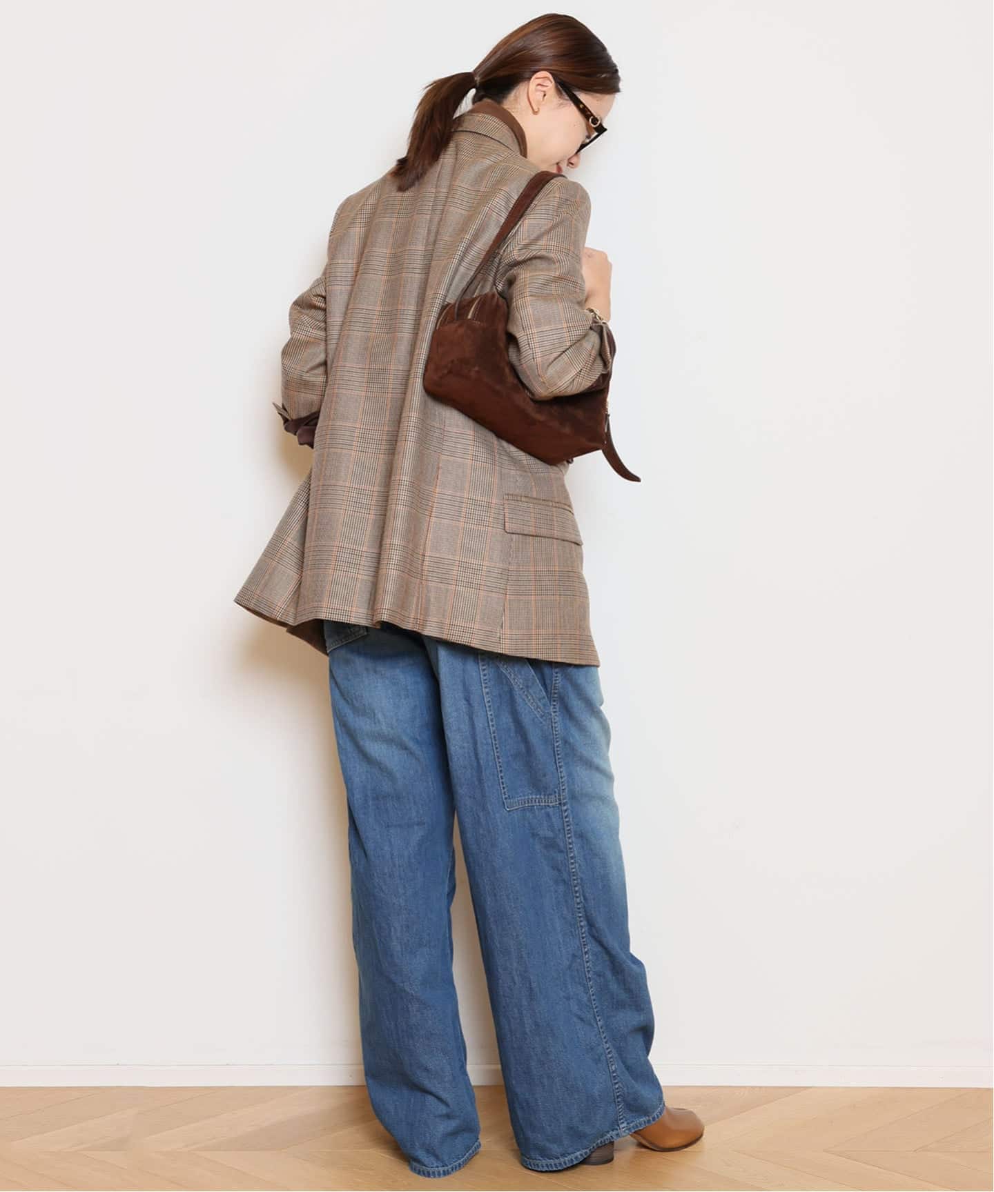 Essential ジャケット（CHECK）（テーラードジャケット）｜MUSE de