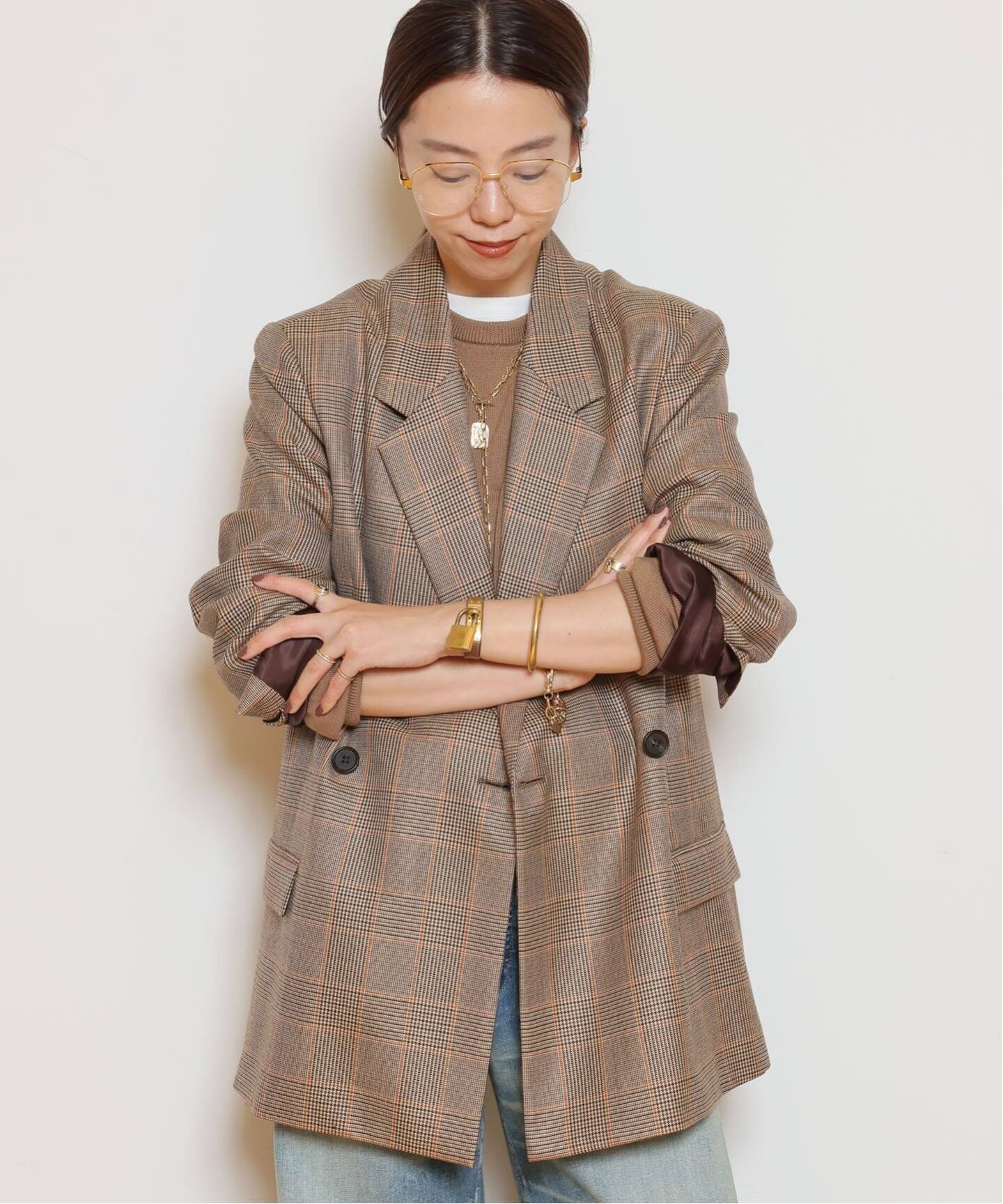 Essential ジャケット（CHECK）（テーラードジャケット）｜MUSE de