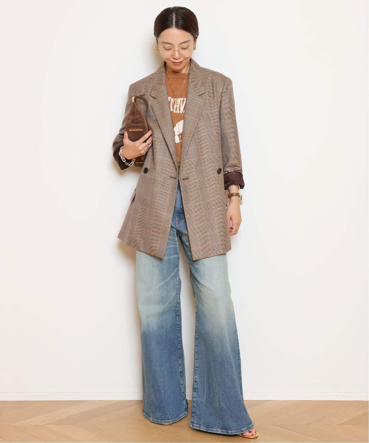 Essential ジャケット（CHECK）（テーラードジャケット）｜MUSE