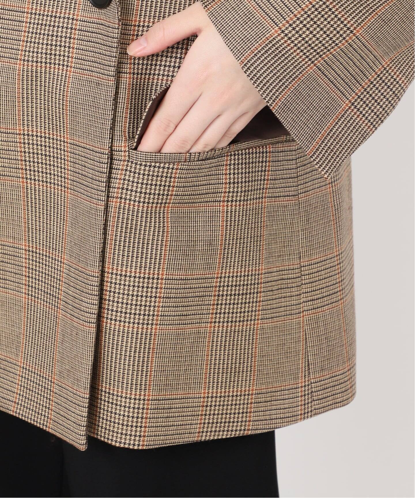 Essential ジャケット（CHECK）（テーラードジャケット）｜MUSE de