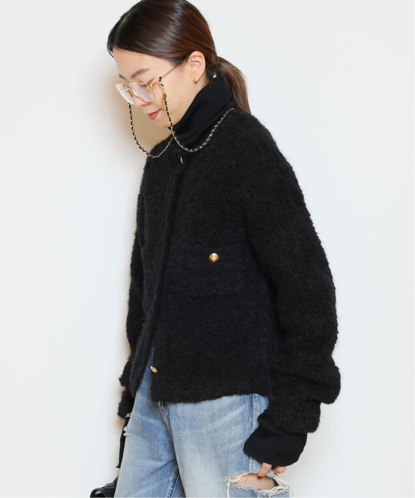 Knit ジャケット（その他ジャケット・スーツ）｜MUSE de Deuxieme