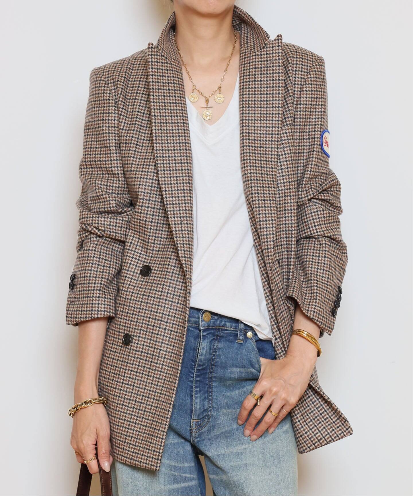 MADISONBLUE/マディソンブルー】DOUBLE BUTTON ジャケット GUNCLUB 