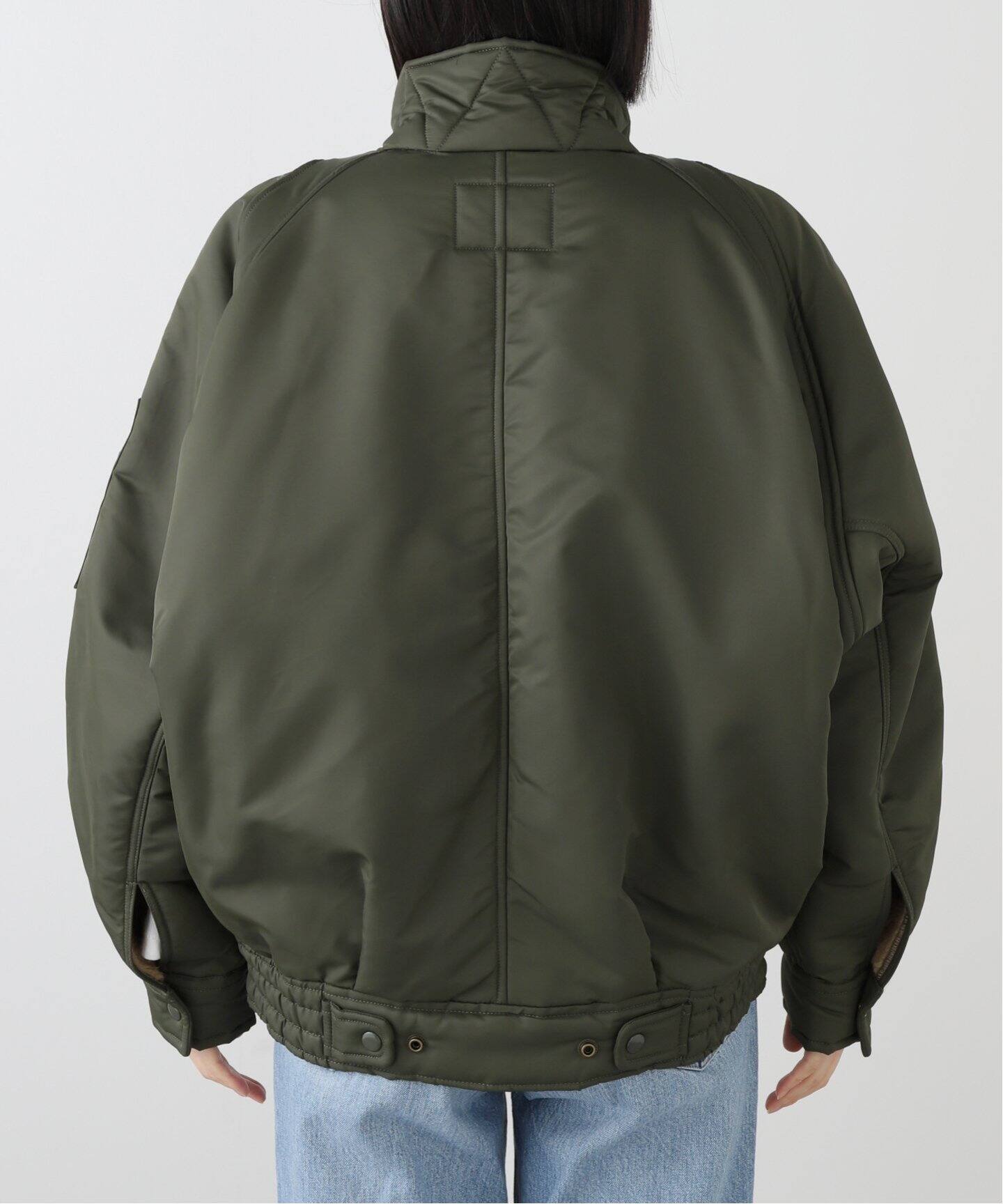 R13/アールサーティーン】RIBBED FLIGHT BOMBER ジャケット（その他  