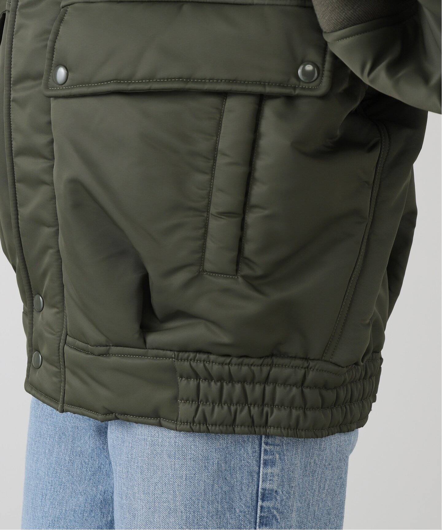 R13/アールサーティーン】RIBBED FLIGHT BOMBER ジャケット（その他 