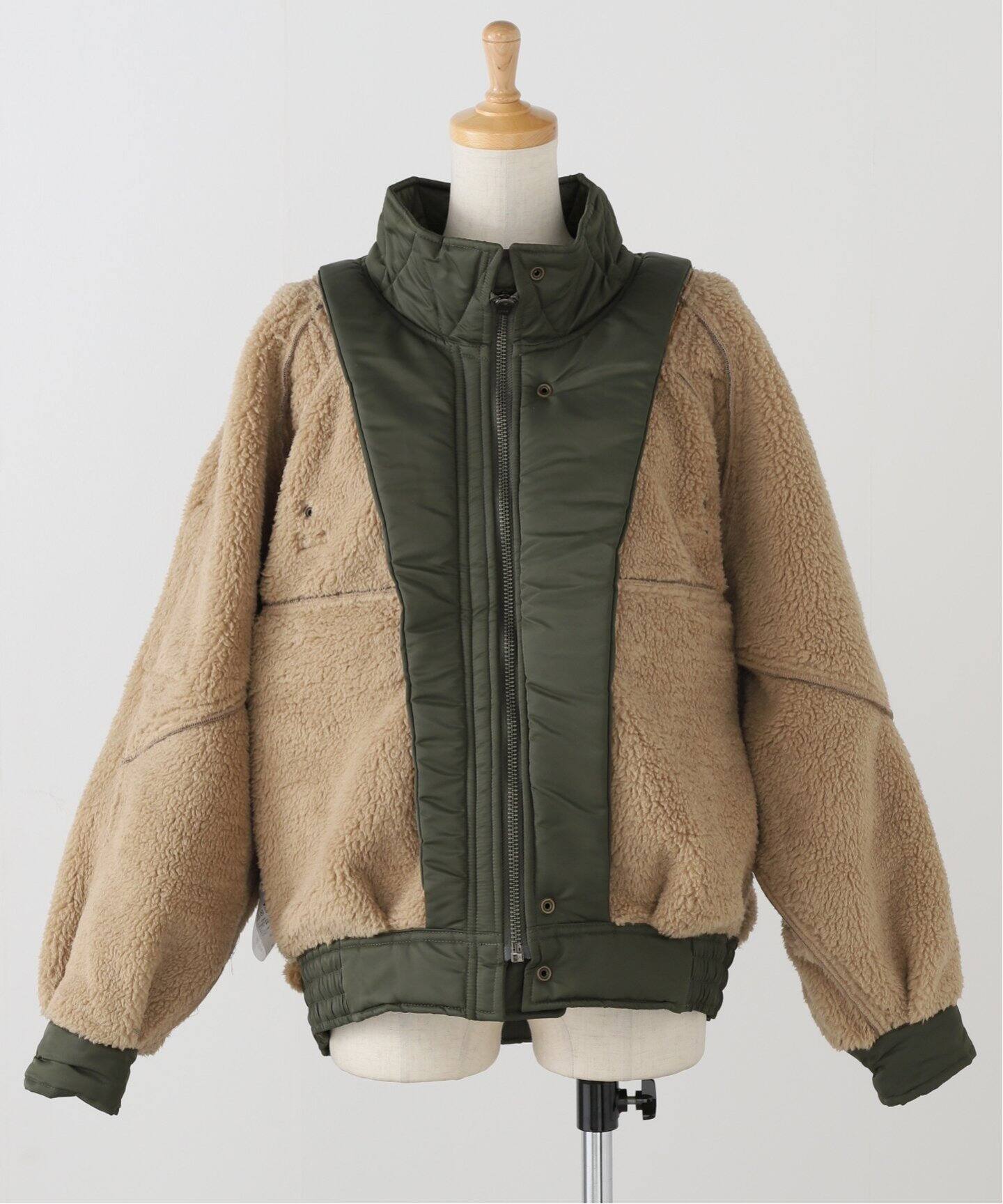 R13/アールサーティーン】RIBBED FLIGHT BOMBER ジャケット（その他 