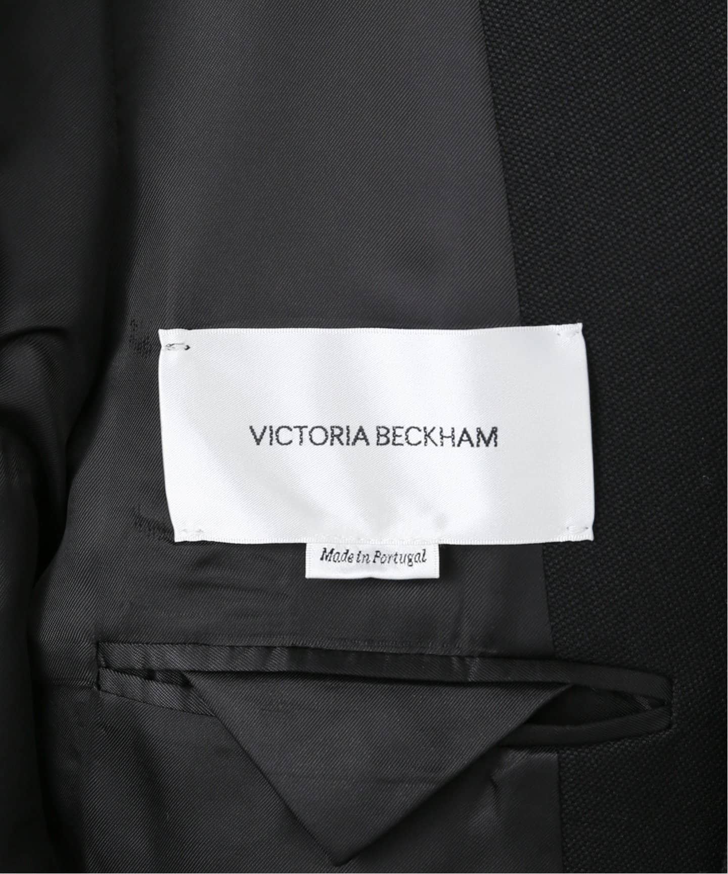 Victoria Beckham ダブルブレストジャケット グレー SS25 Victoria Beckham ダブルブレストジャケット グレー SS25