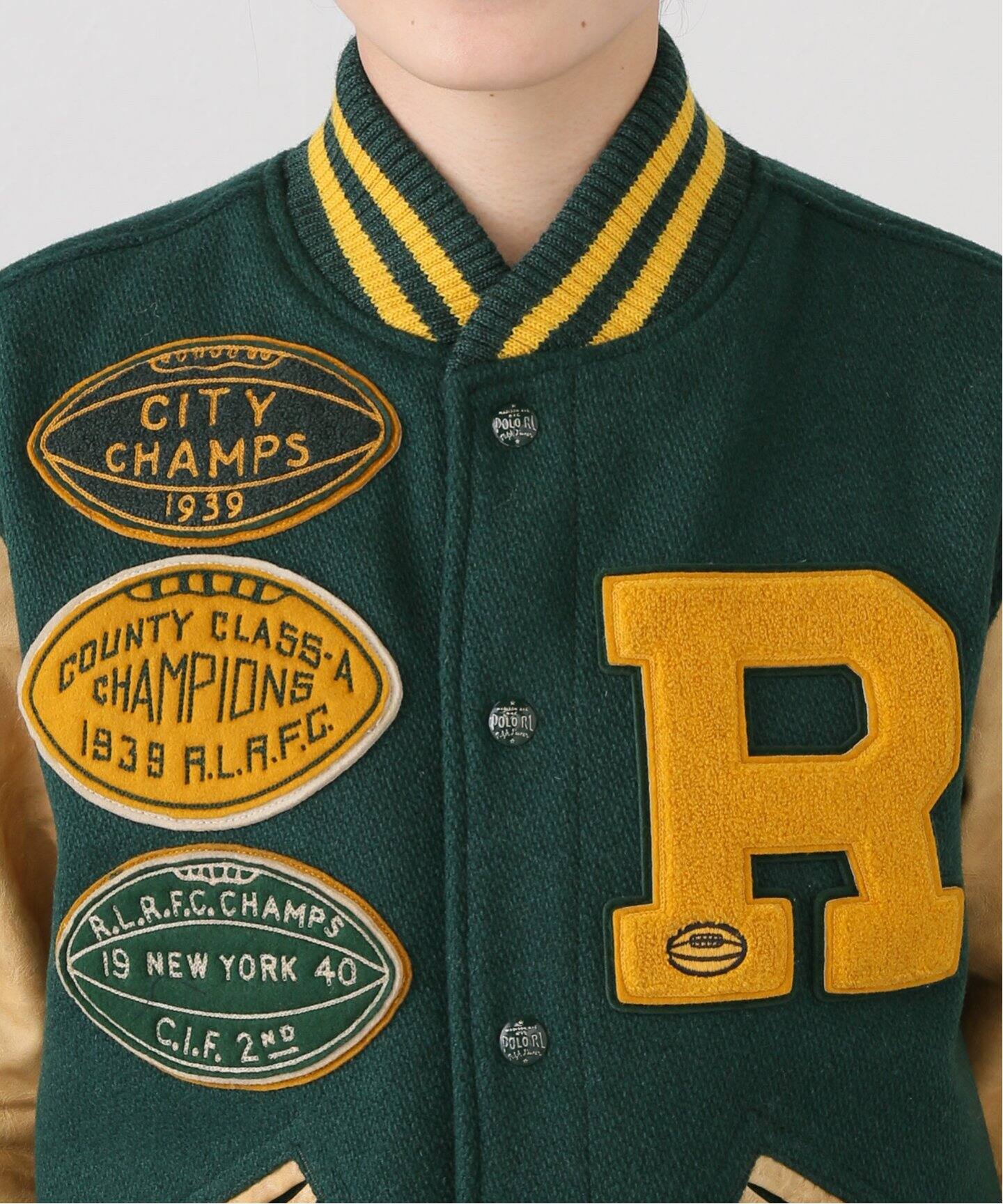 POLO RALPH LAUREN/ポロ ラルフ ローレン】 VARSITY ジャケット 
