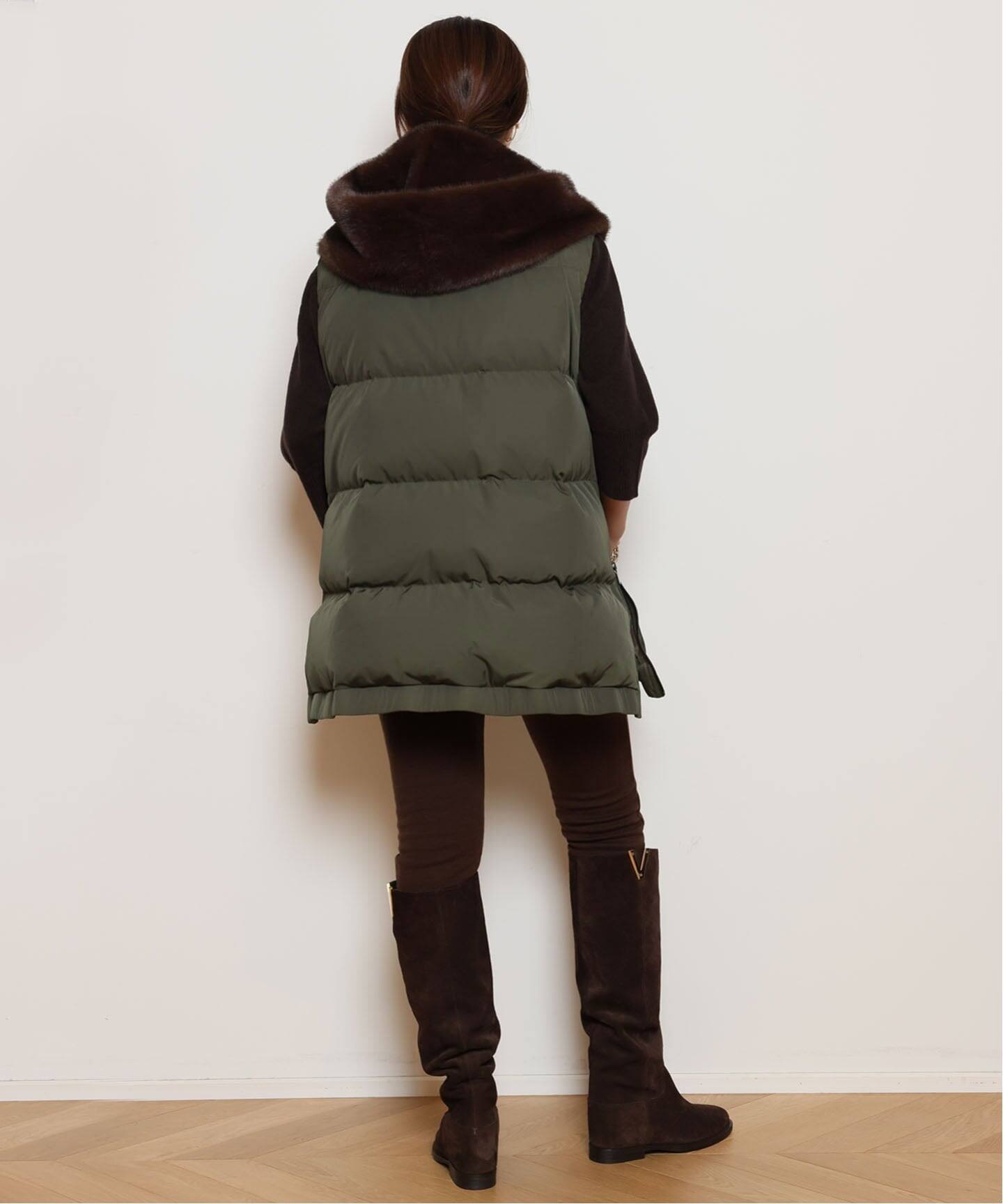 LOU ANDREA/ルーアンドレア】ベスト（ダウン・中綿ベスト