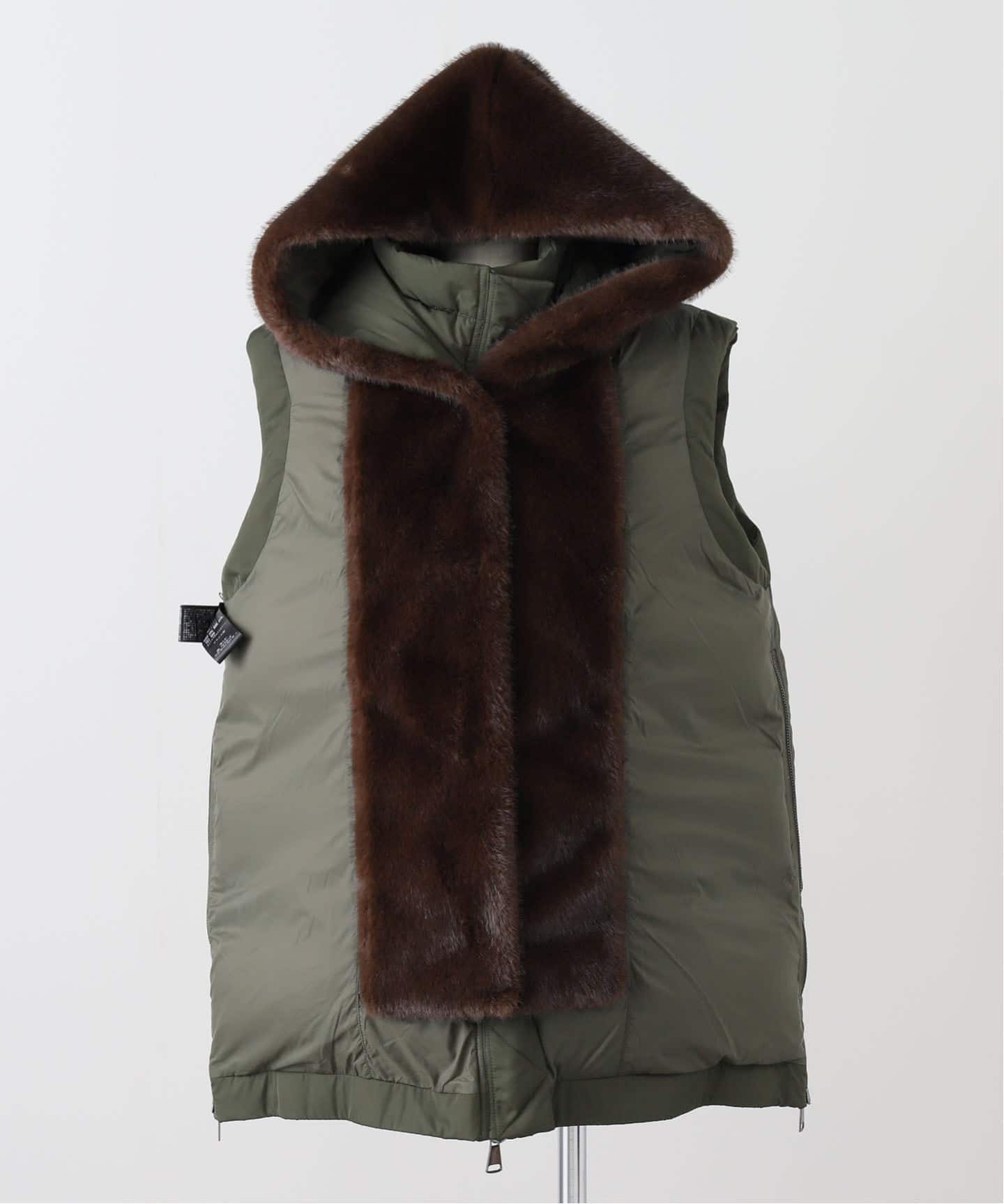 L'Appartement LOU ANDREA 2WAY ダウンベスト LOU ANDREA/ルーアンドレア2WAY DOWN VEST