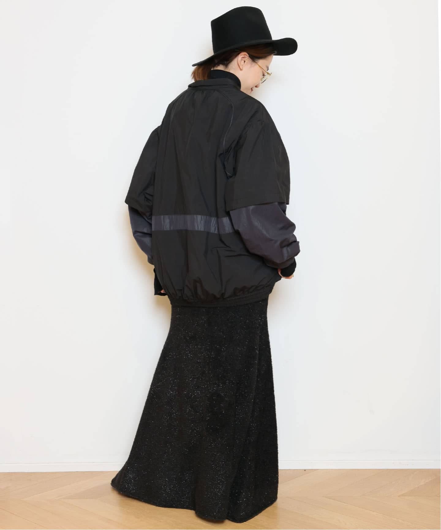 STAND ALONE/スタンド アローン】DETACHABLE PANEL RACING ジャケット