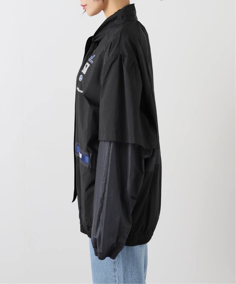 STAND ALONE/スタンド アローン】DETACHABLE PANEL RACING ジャケット 