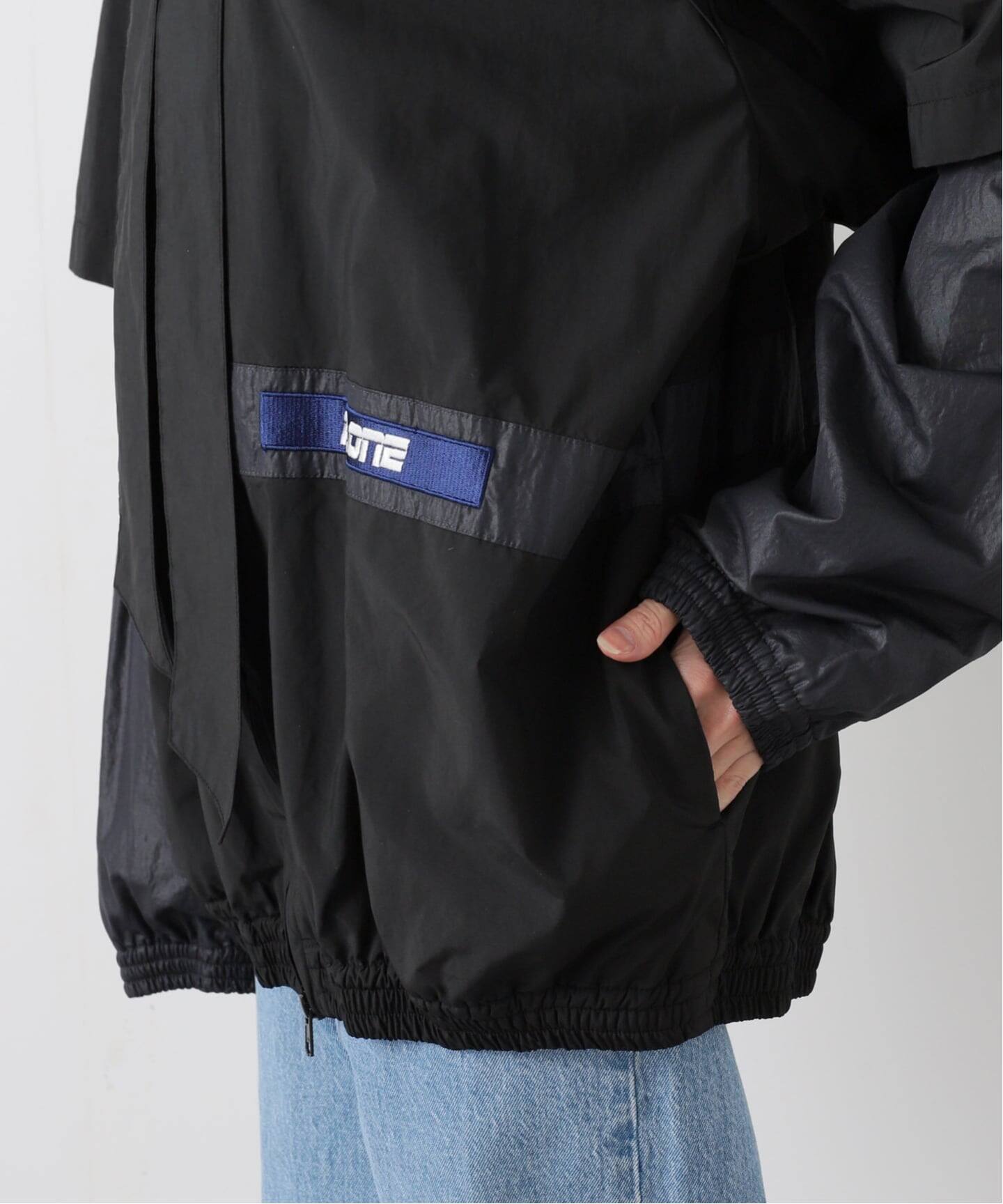STAND ALONE/スタンド アローン】DETACHABLE PANEL RACING ジャケット 