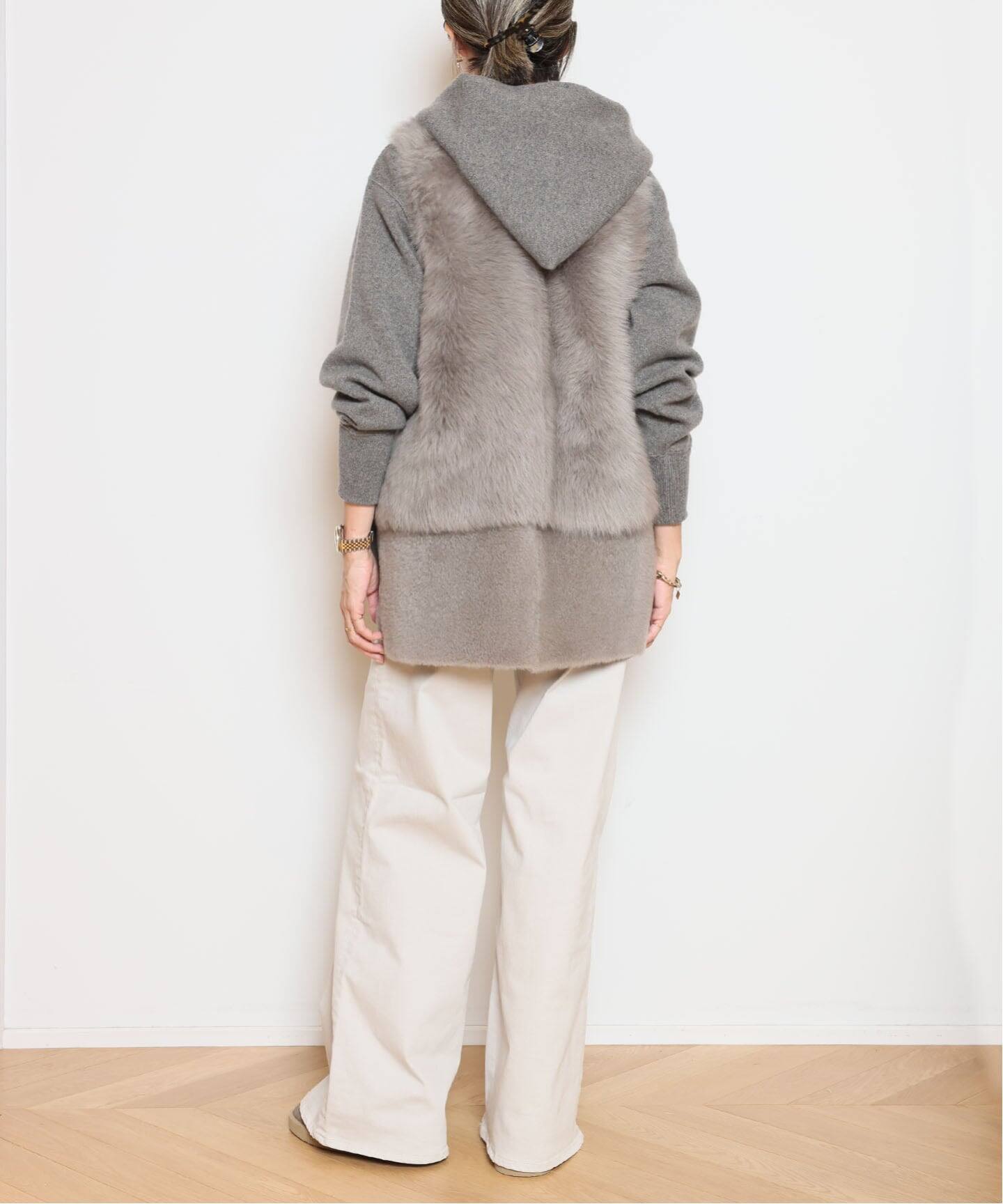 KARL DONOGHUE/カールドノヒュー】TOSCANA SHEARLING ジレ（ベスト